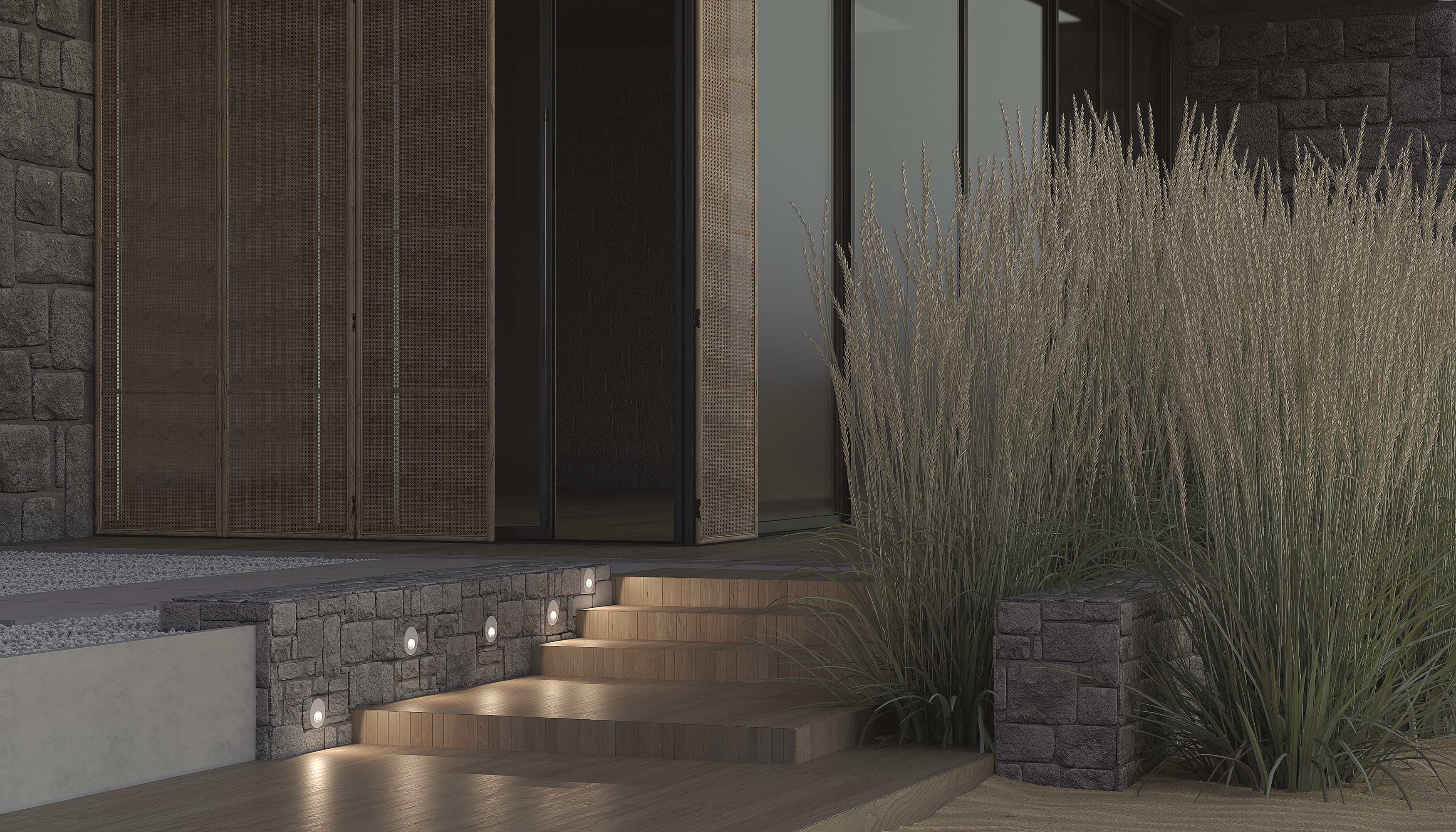 картинка Подсветка для лестниц Outdoor O015SL-L3W3K