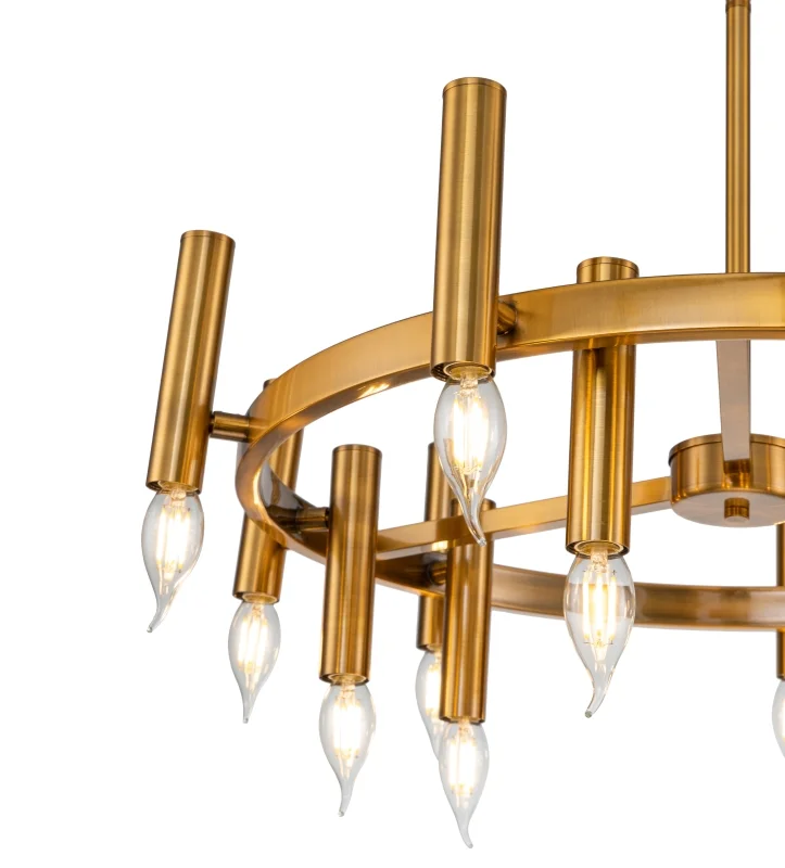 картинка Люстра на штанге Stilfort 2156/05/15P серия Leonardo