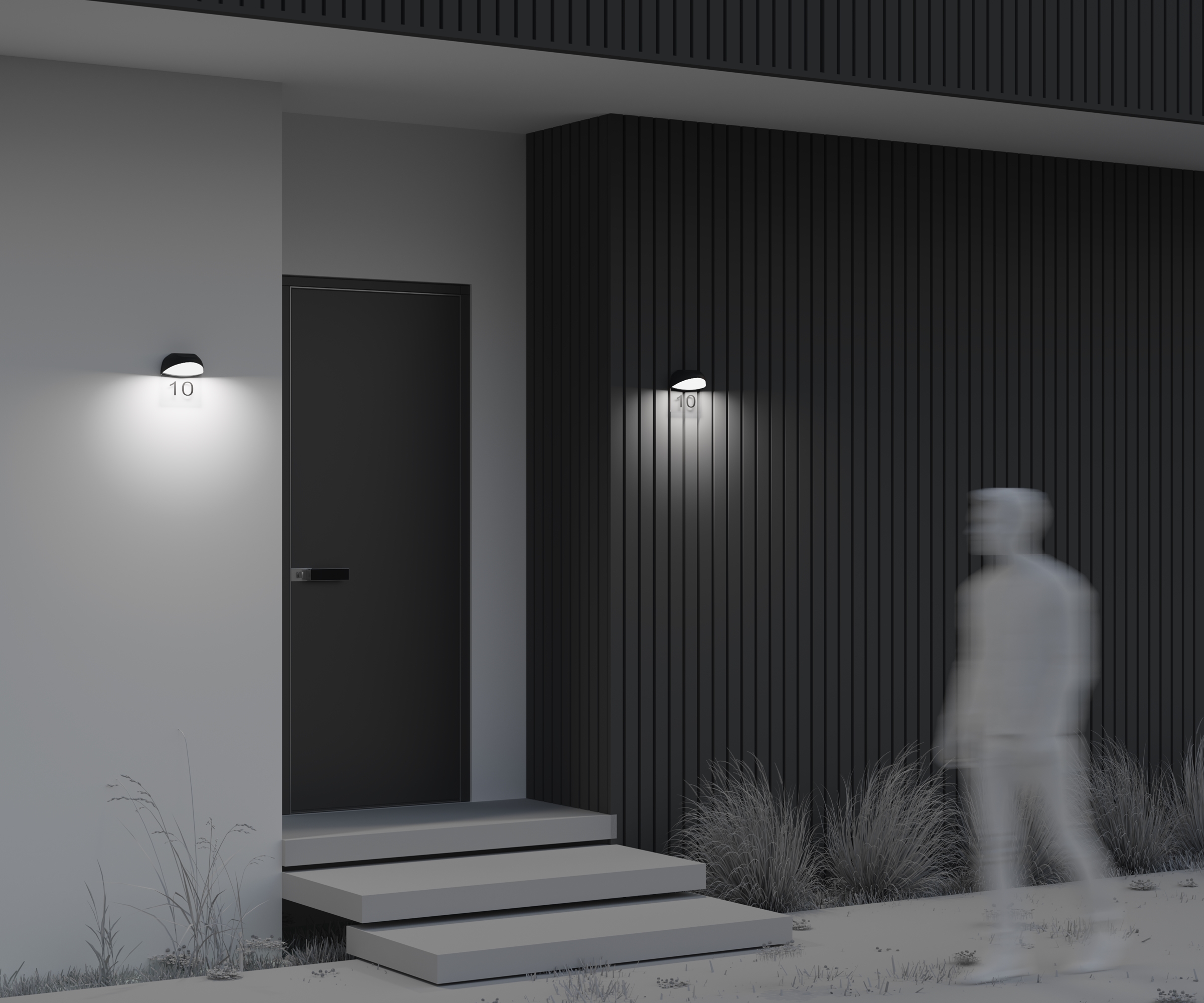 картинка Настенный светильник (бра) Outdoor O447WL-L7GF3K