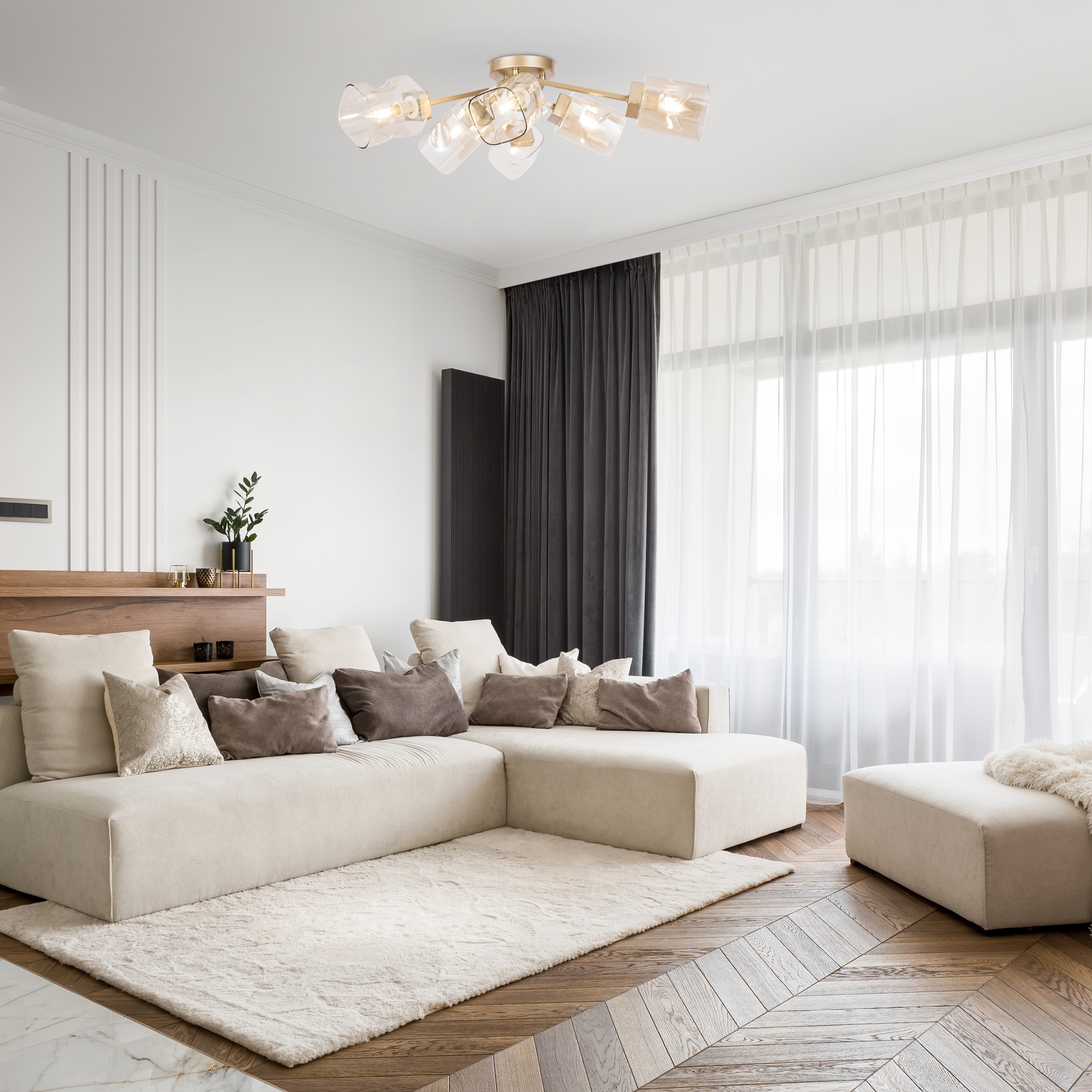 картинка Потолочный светильник Freya FR5095CL-06G