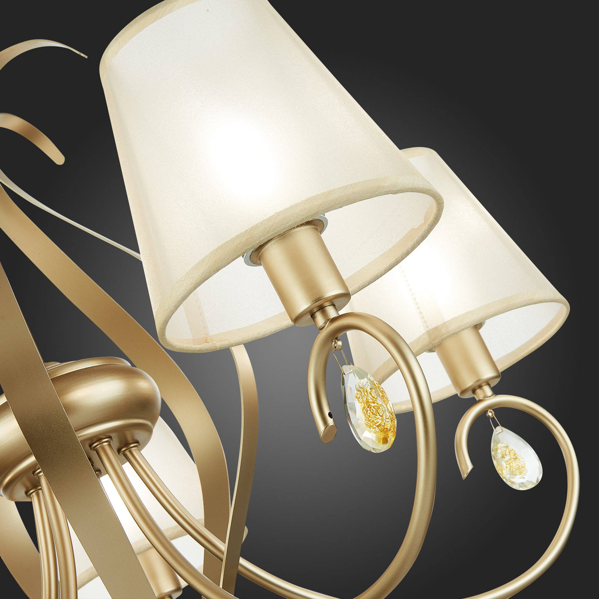 картинка SLE111403-05 Светильник подвесной Шампань/Шампань E14 5*40W