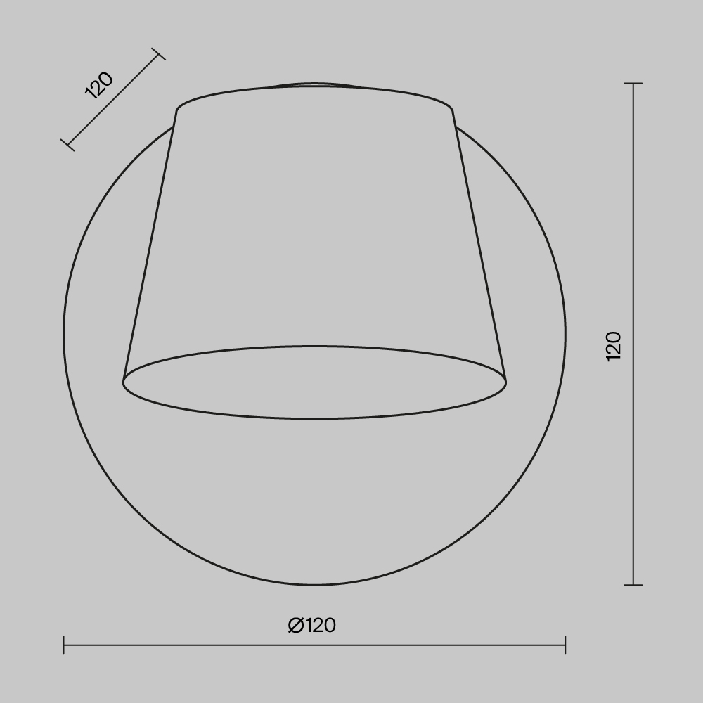 картинка Настенный светильник (бра) Maytoni MOD421WL-L6BBS3K