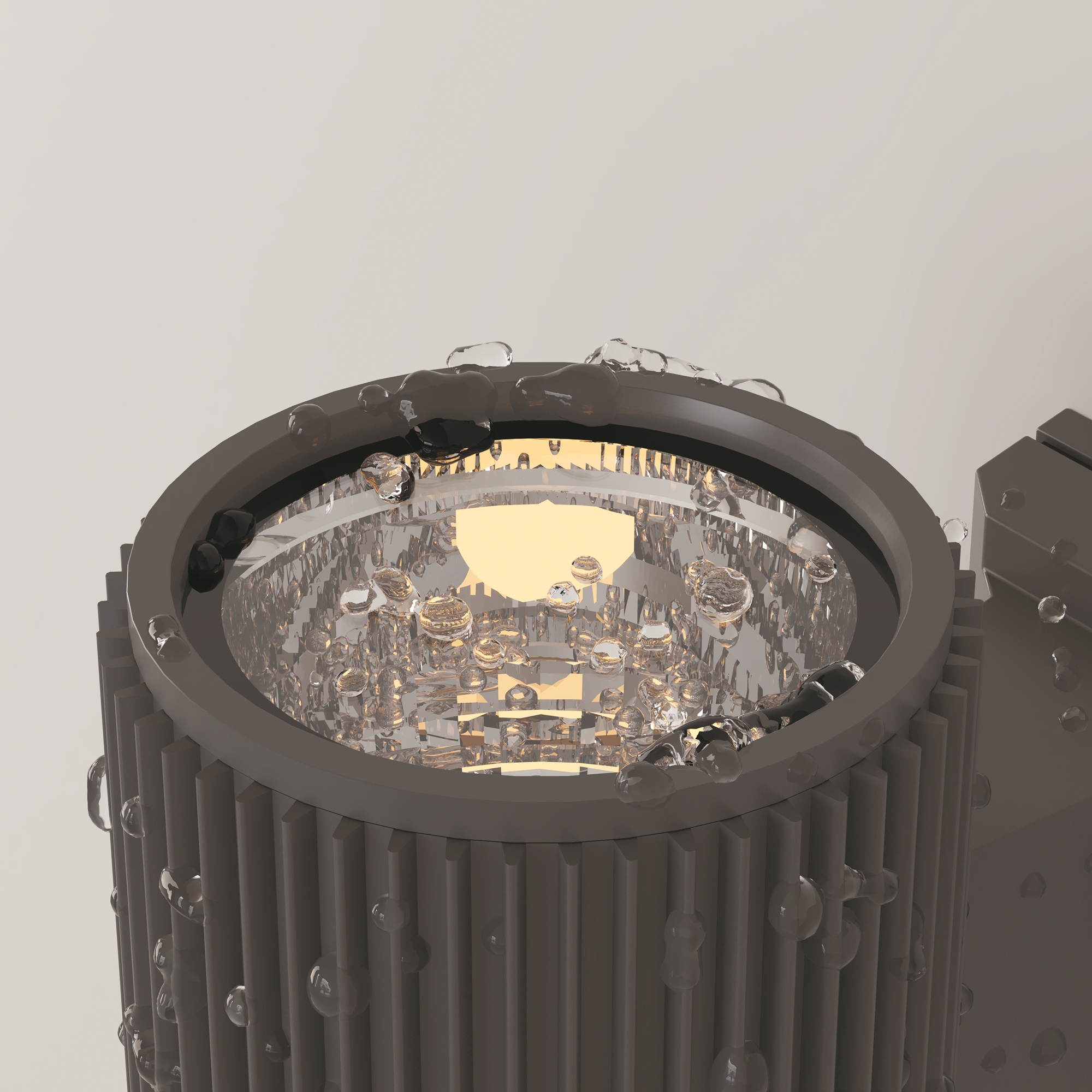 картинка Настенный светильник (бра) Outdoor O419WL-01GR