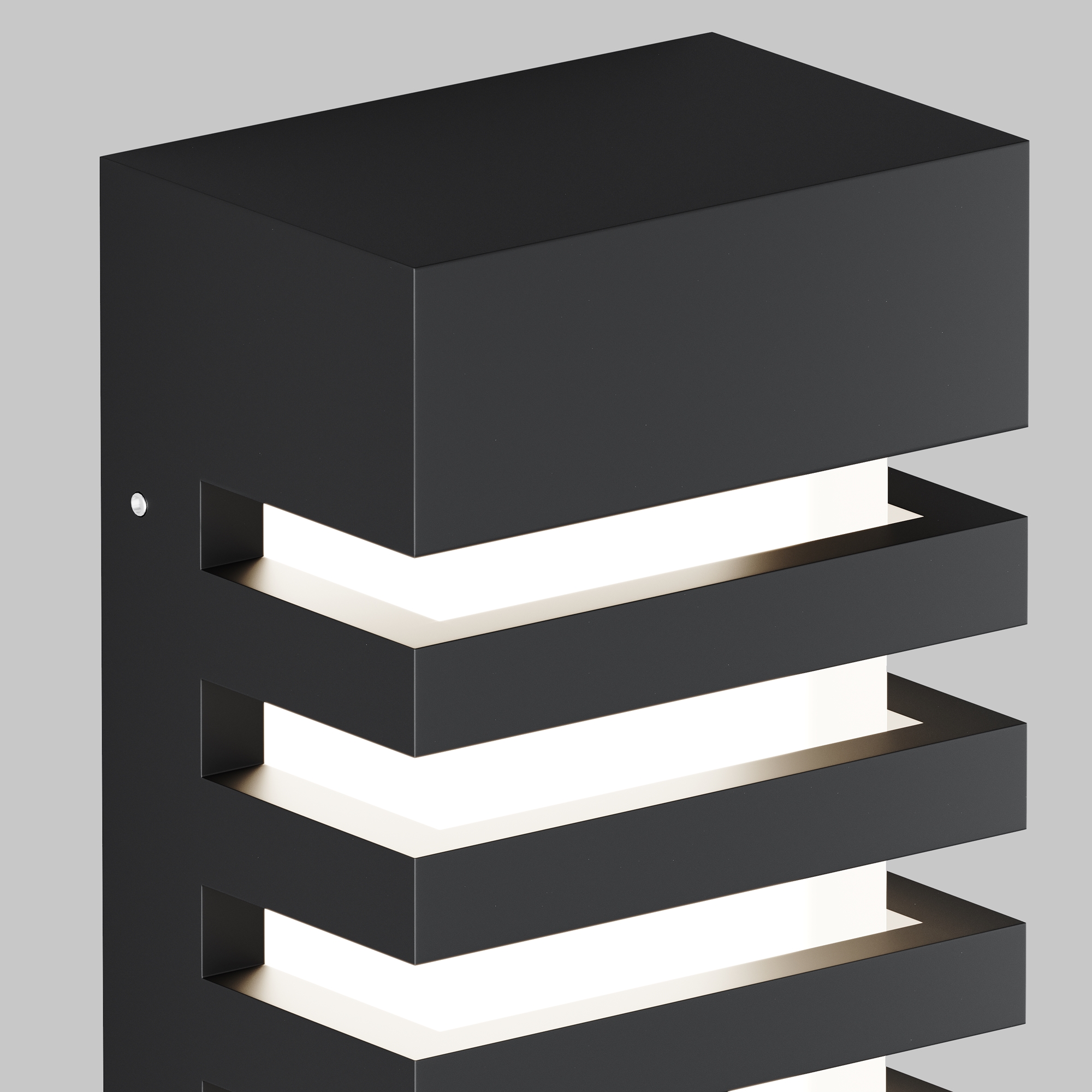 картинка Настенный светильник (бра) Outdoor O034WL-01B