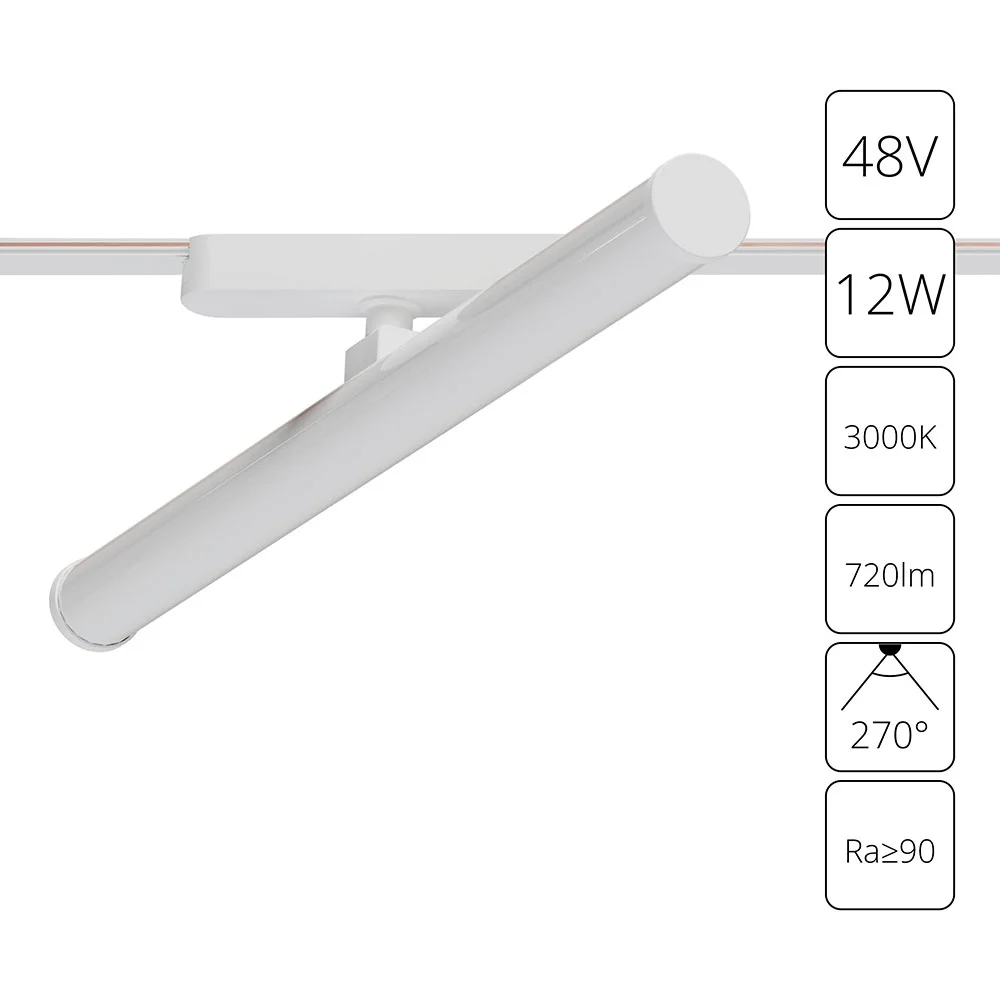 картинка Магнитный трековый светильник Arte Lamp RAPID A1165PL-1WH