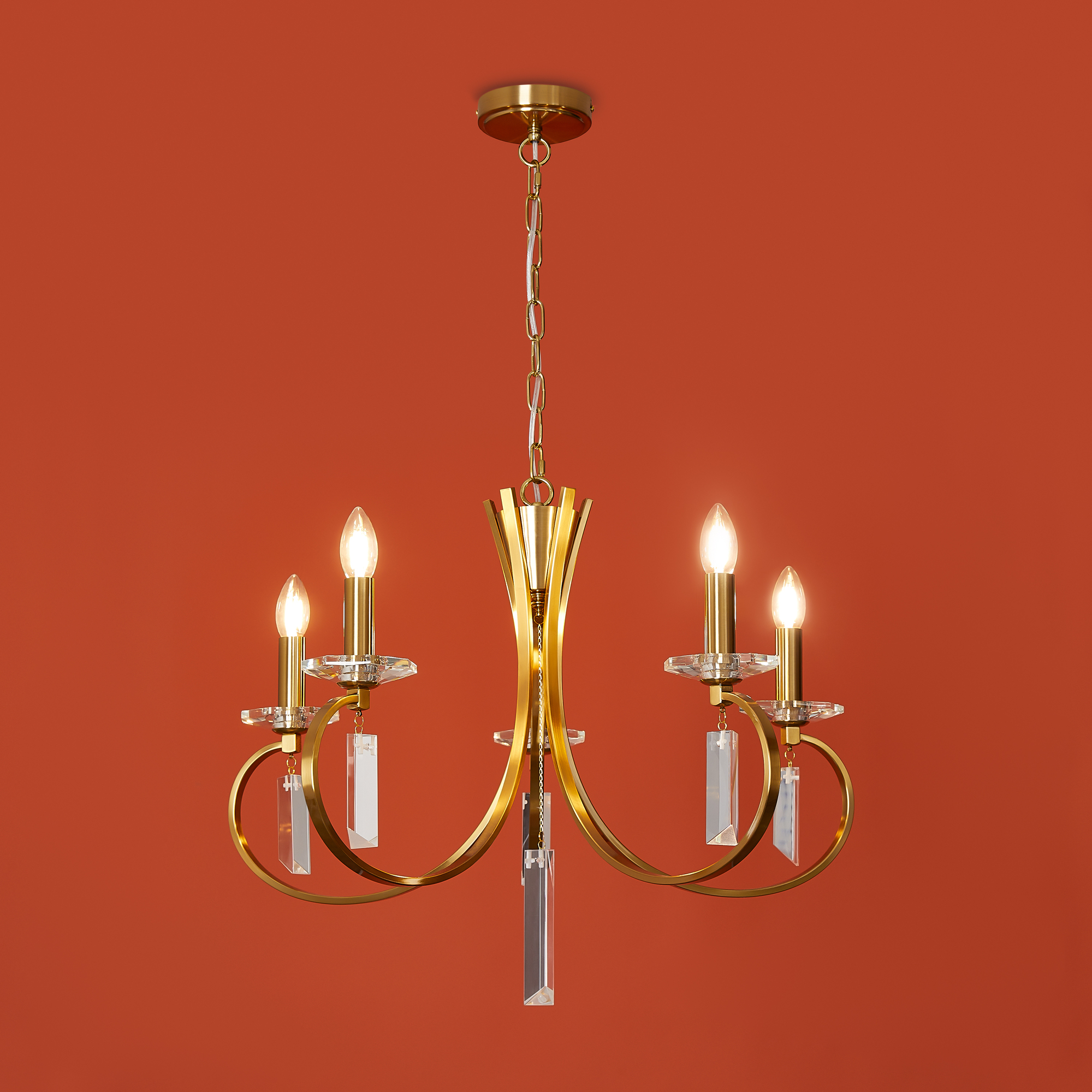 картинка Подвесной светильник Freya FR2040PL-05BS