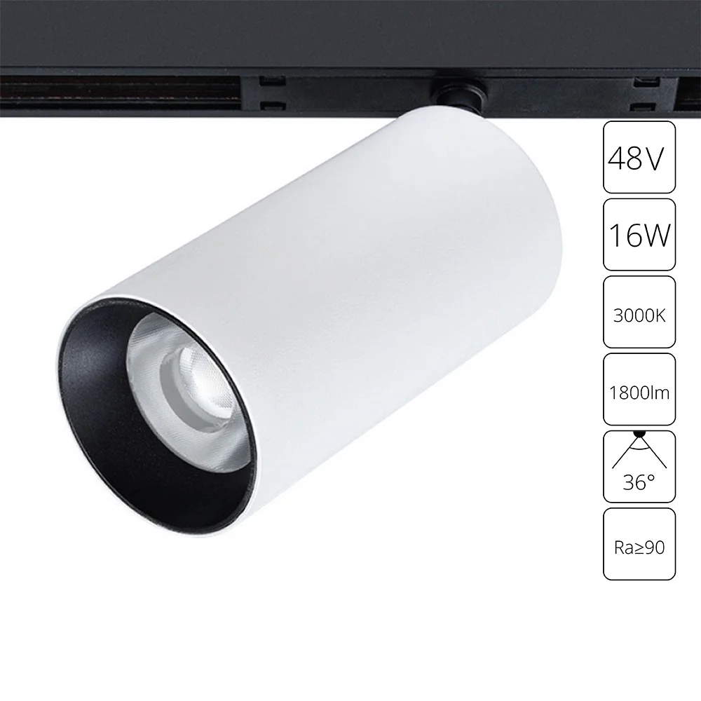 картинка Магнитный трековый светильник Arte Lamp OPTIMA A7282PL-1WH