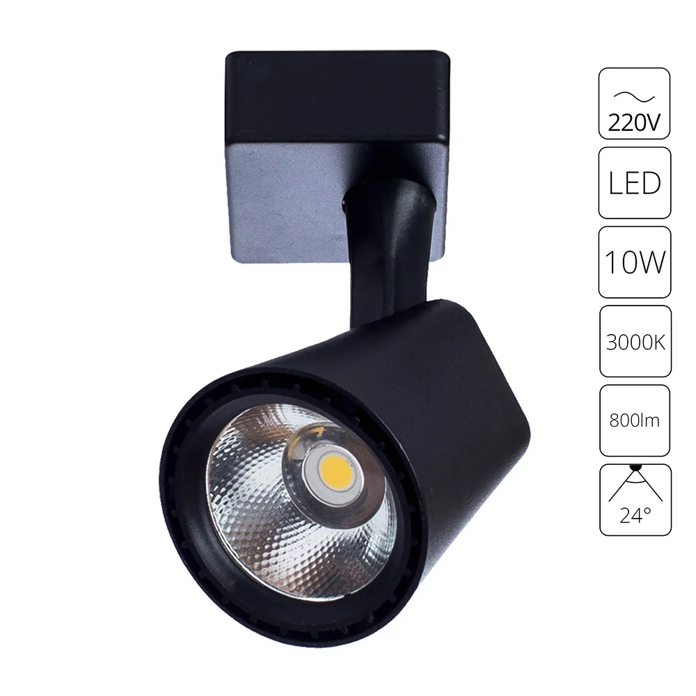 картинка Трековый светильник Arte Lamp AMICO A1811PL-1BK