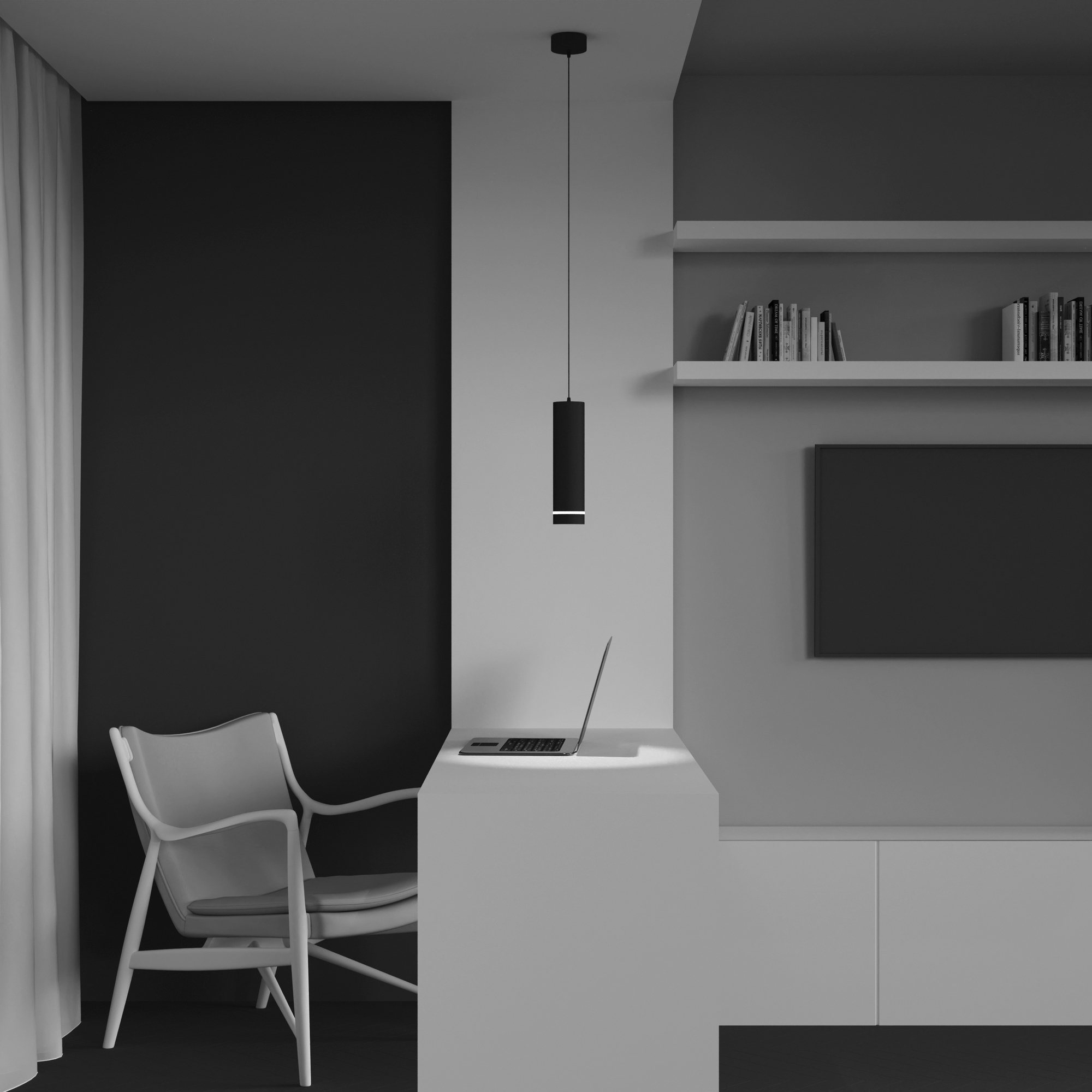 картинка Подвесной светильник Technical P085PL-12W3K-B