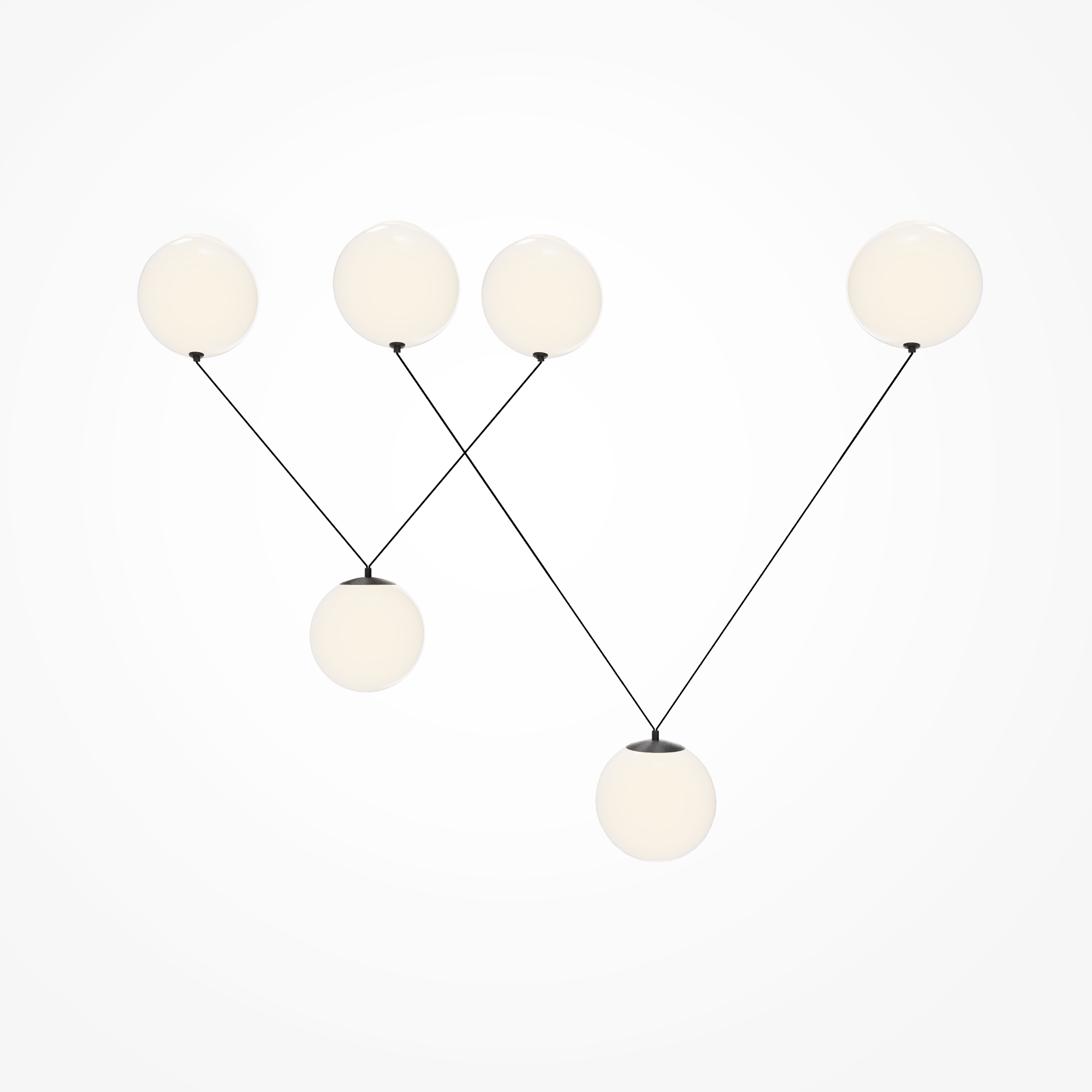 картинка Подвесной светильник Maytoni MOD427PL-L30B3K