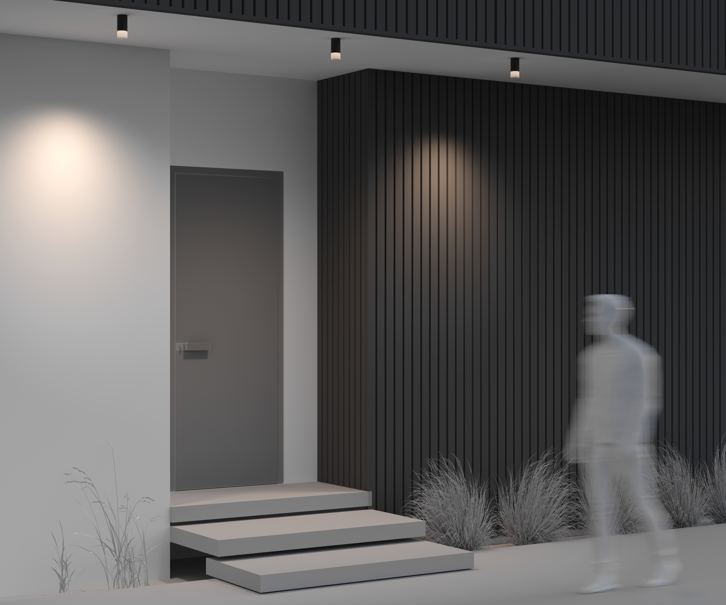 картинка Потолочный светильник Outdoor O499CL-L5B3K