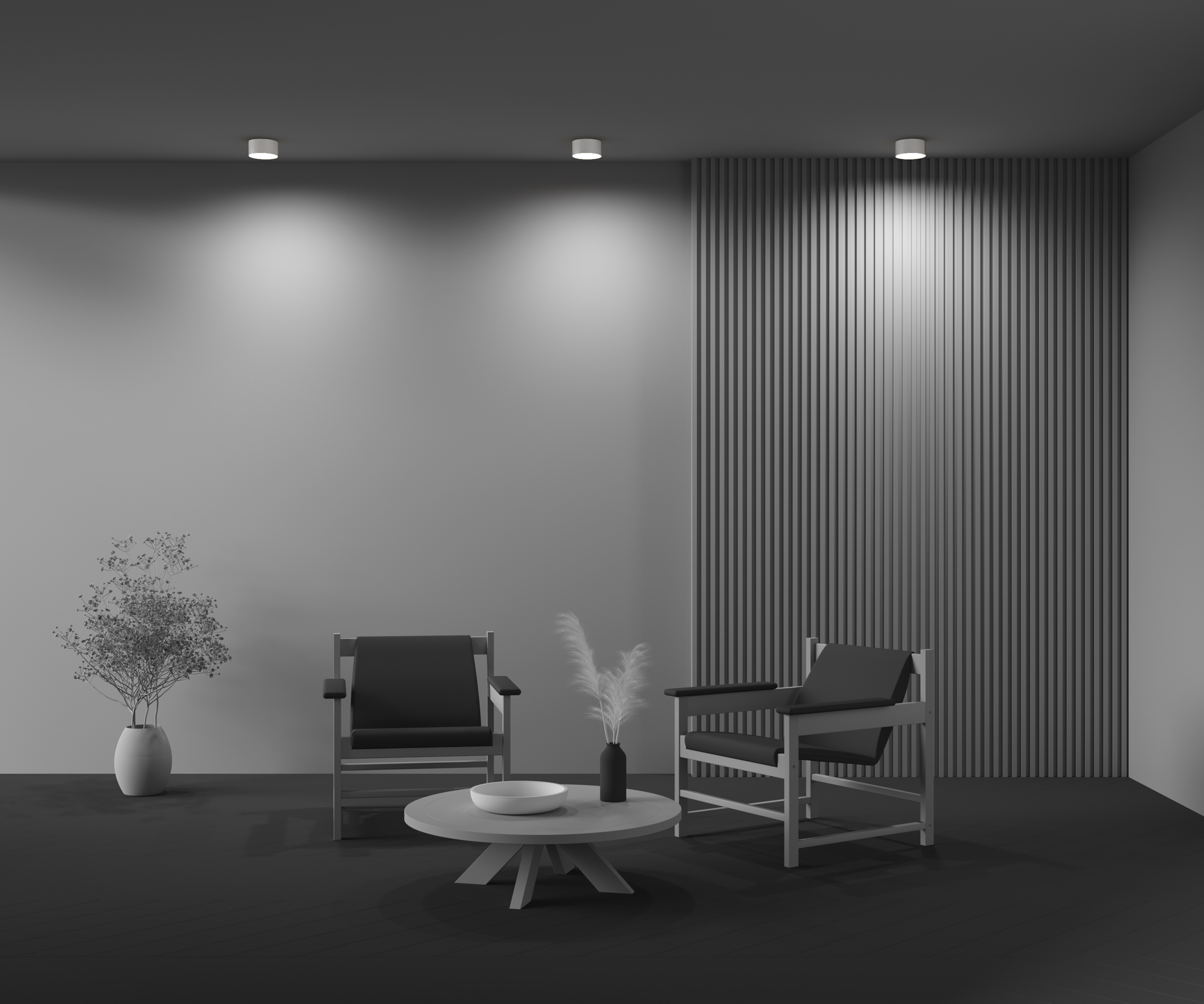 картинка Потолочный светильник Technical C032CL-12W4K-RD-W