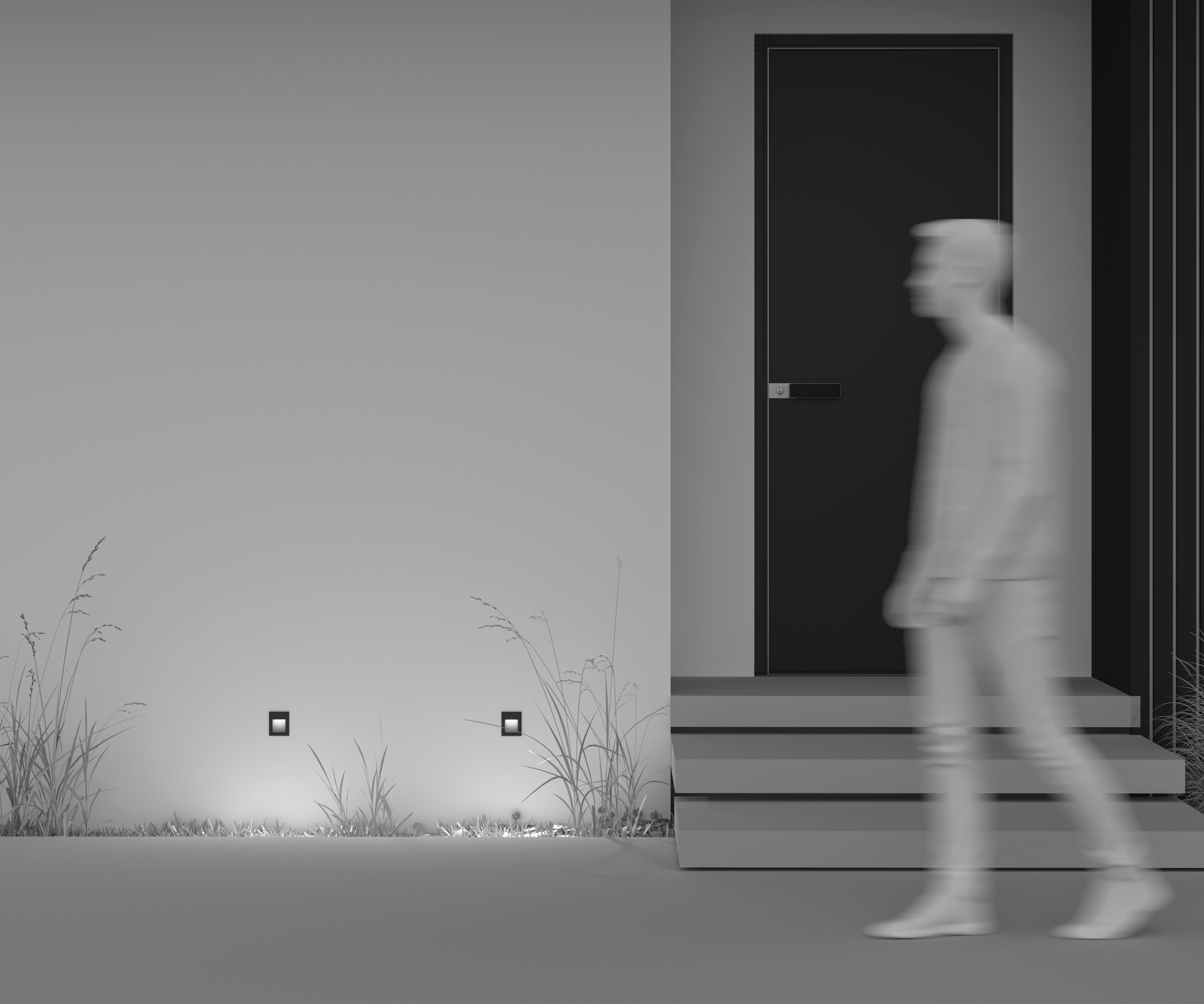 картинка Подсветка для лестниц Outdoor O038-L3B