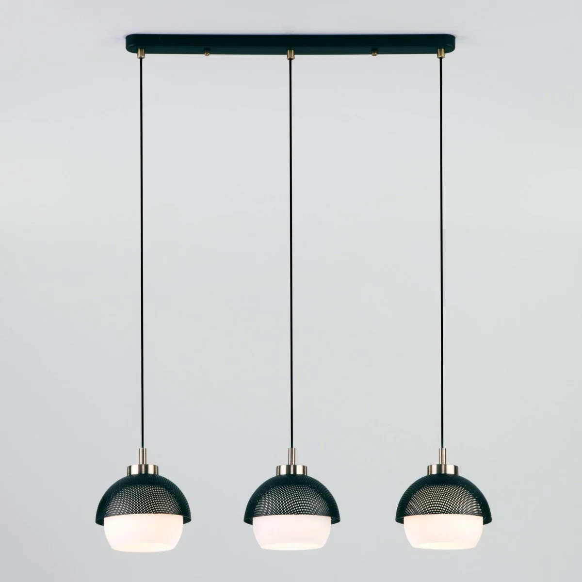 картинка Подвесной светильник 50106/3 античная бронза/черный