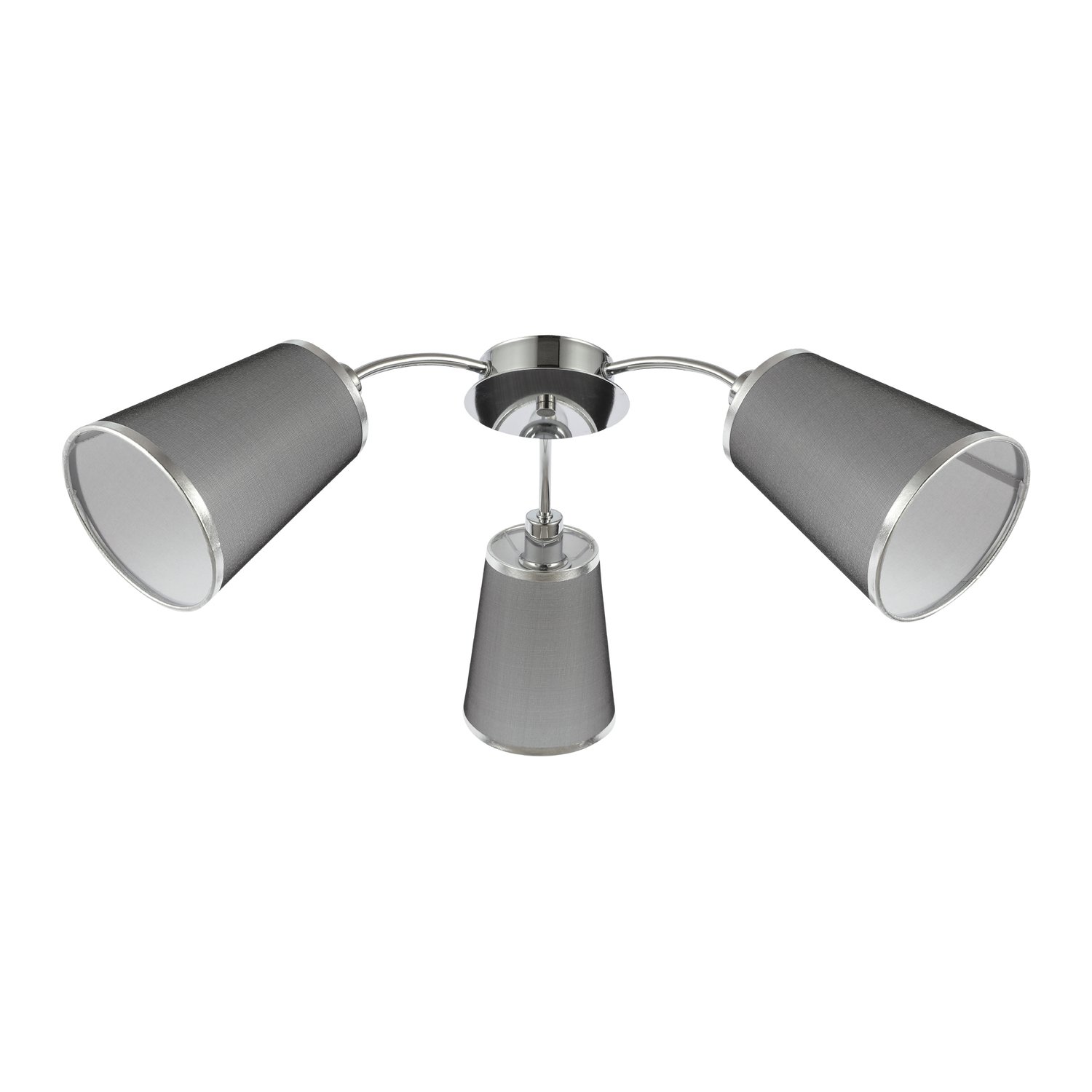 картинка SLE103002-03 Светильник потолочный Хром/Черный E14 3*40W