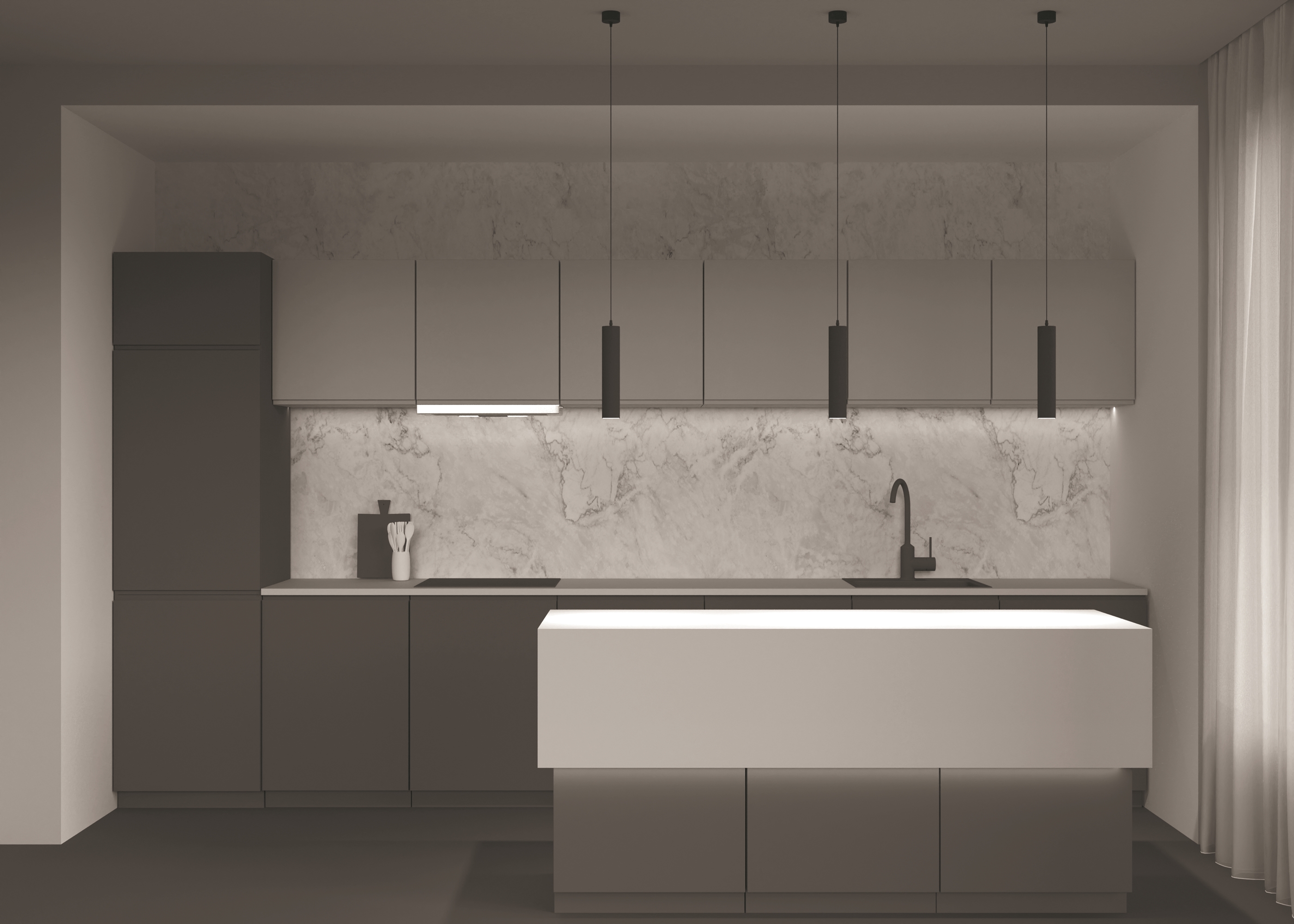 картинка Подвесной светильник Technical P075PL-01B