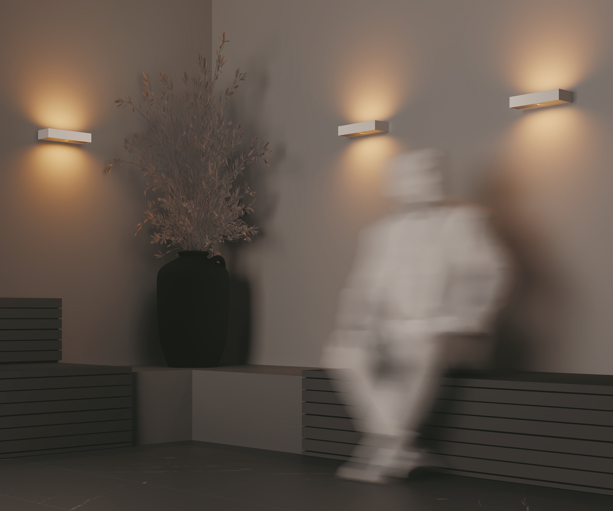 картинка Настенный светильник (бра) Outdoor O428WL-L20W3K