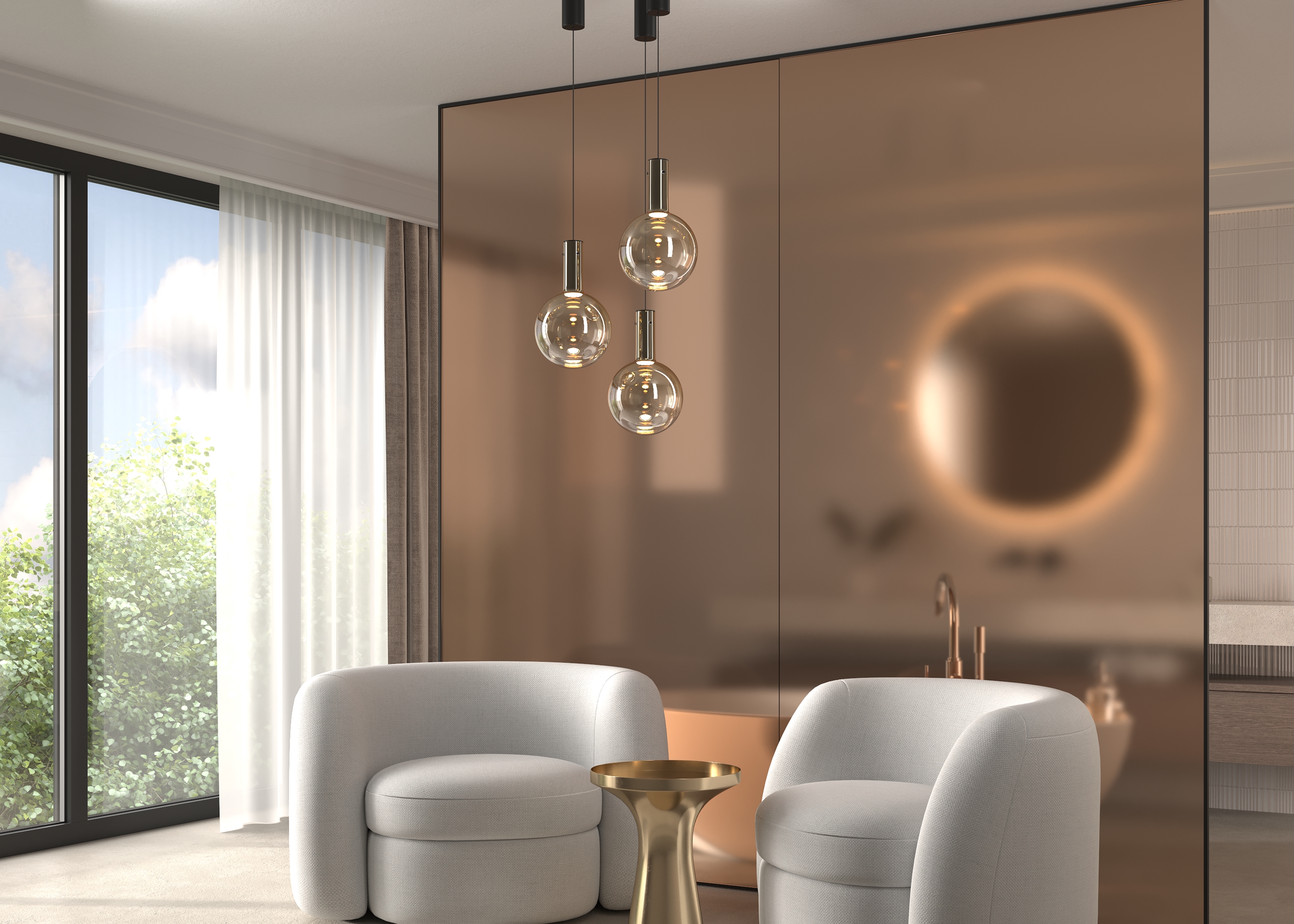 картинка Подвесной светильник Maytoni MOD182PL-L6CG3K