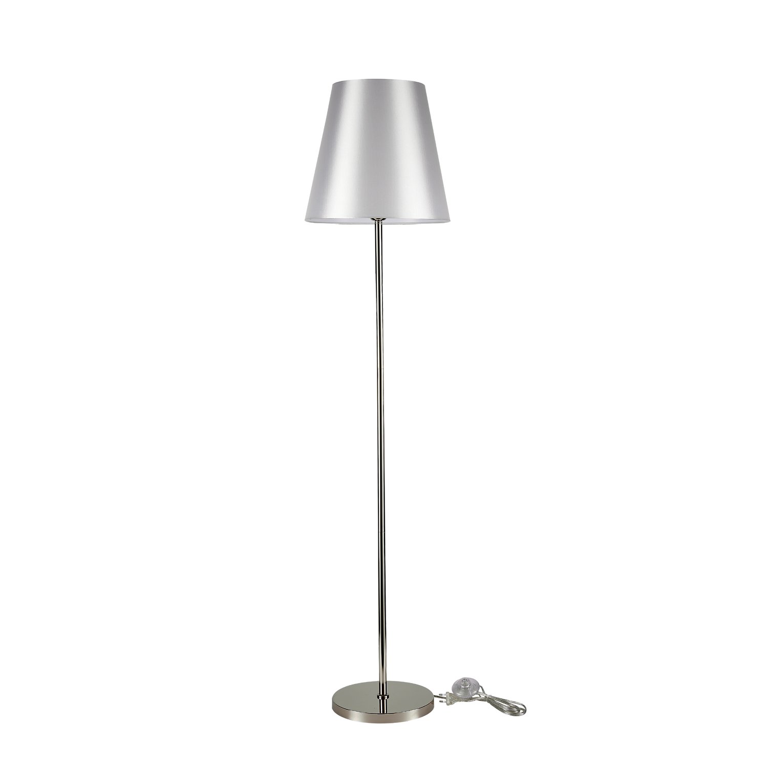 картинка SLE105905-01 Светильник напольный Никель/Белый E27 1*40W