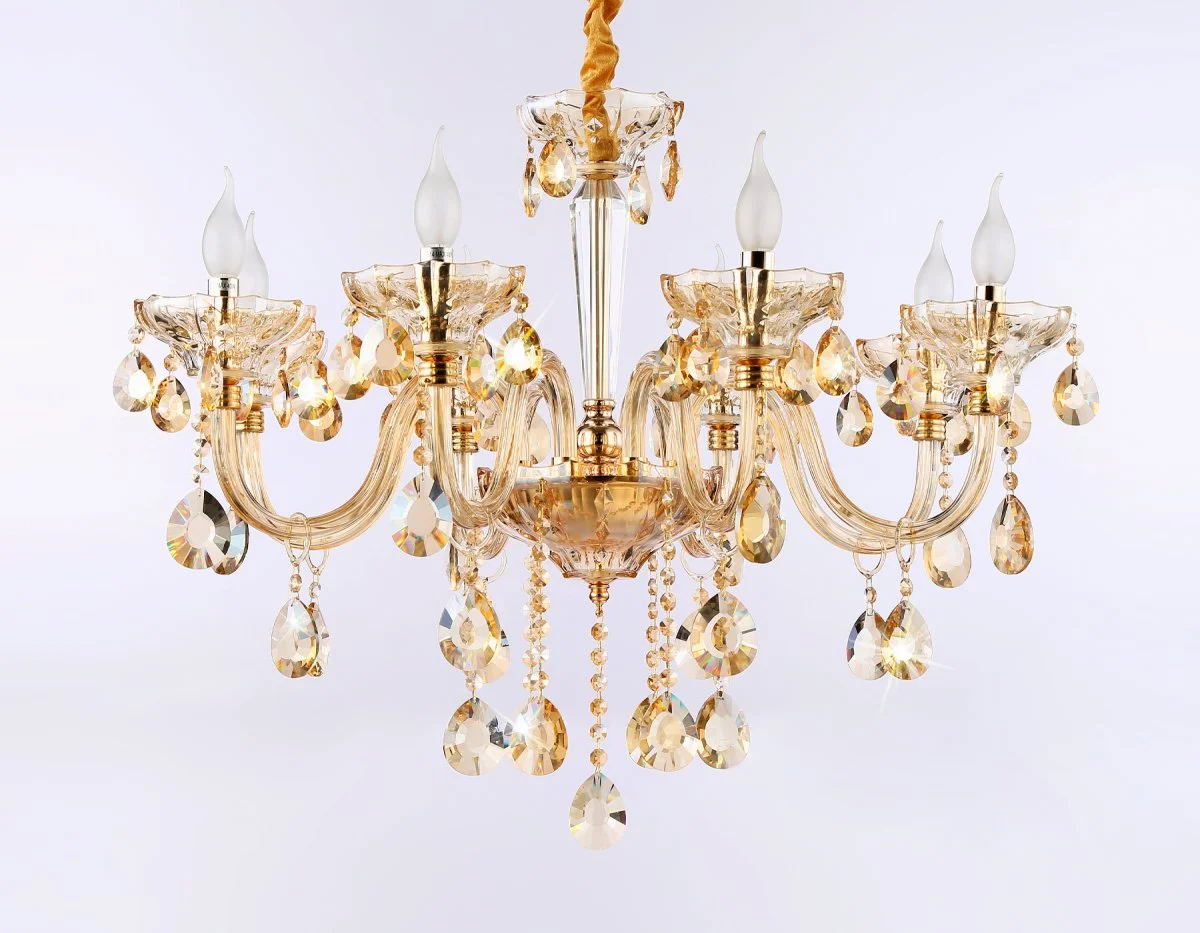 картинка Подвесная классическая люстра с хрусталем TR4907