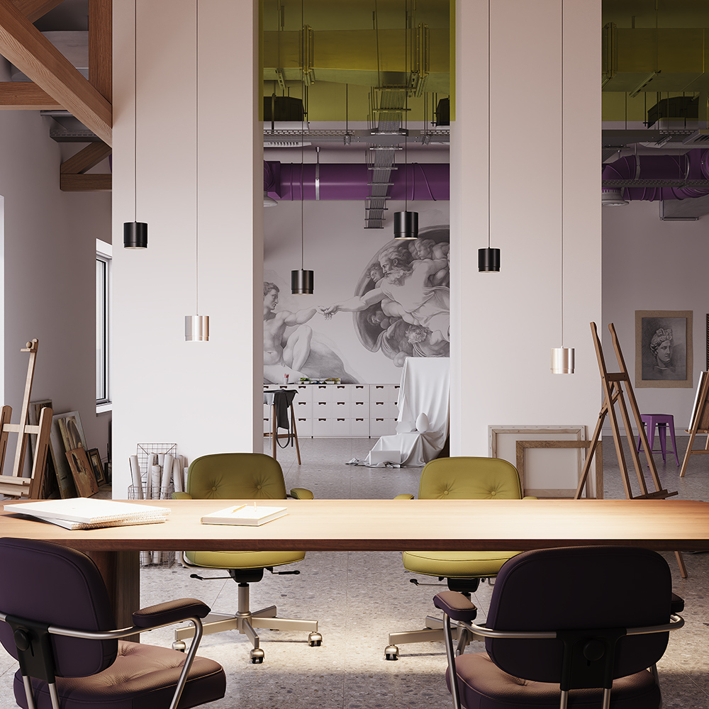 картинка Подвесной светильник Technical P088PL-GX53-S