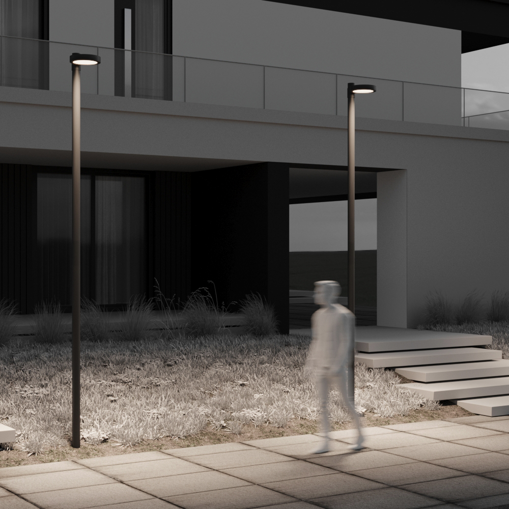 картинка Столб для паркового светильника Outdoor O473P-GF