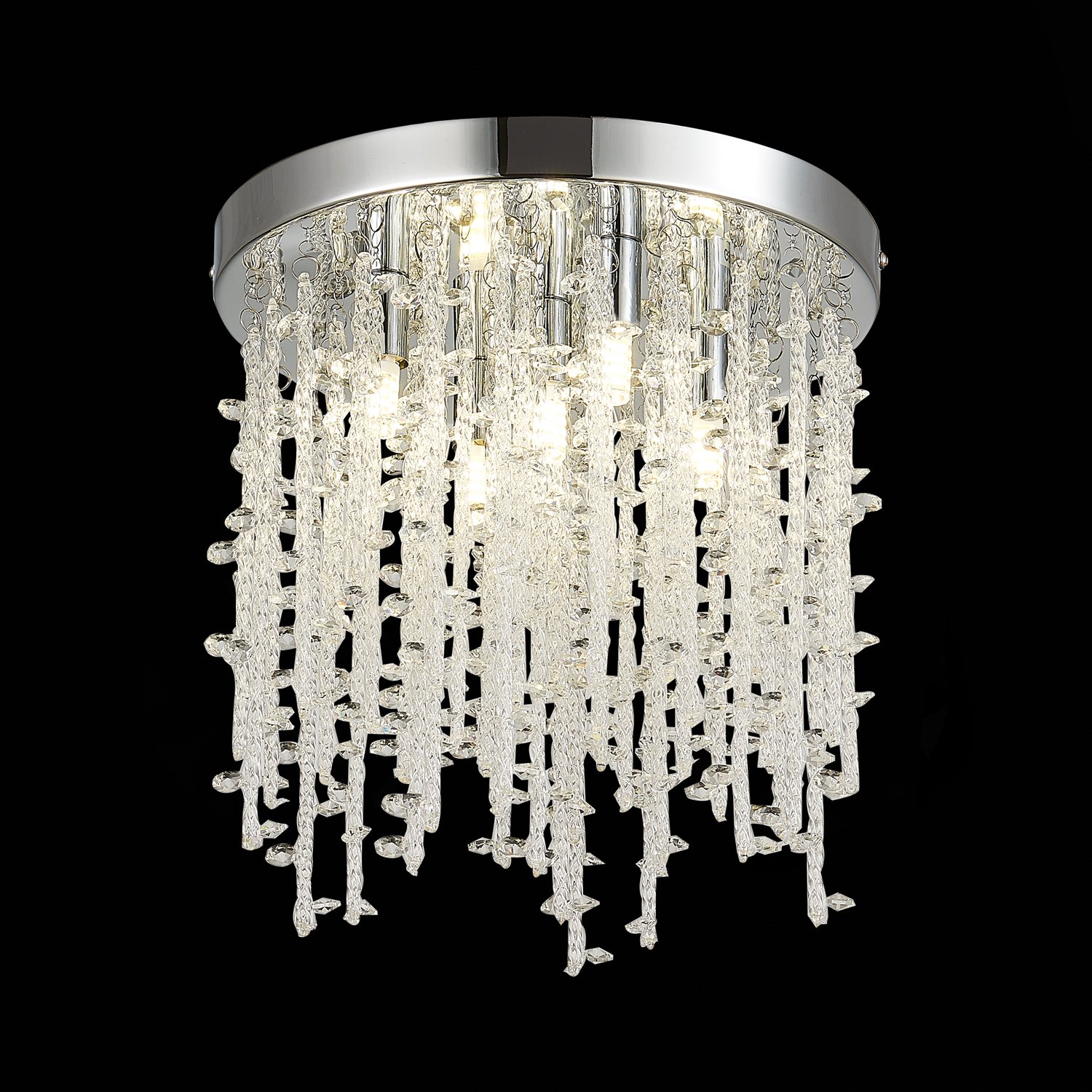 картинка SLE103302-05 Светильник потолочный Хром/Прозрачный G9 LED 5*3W