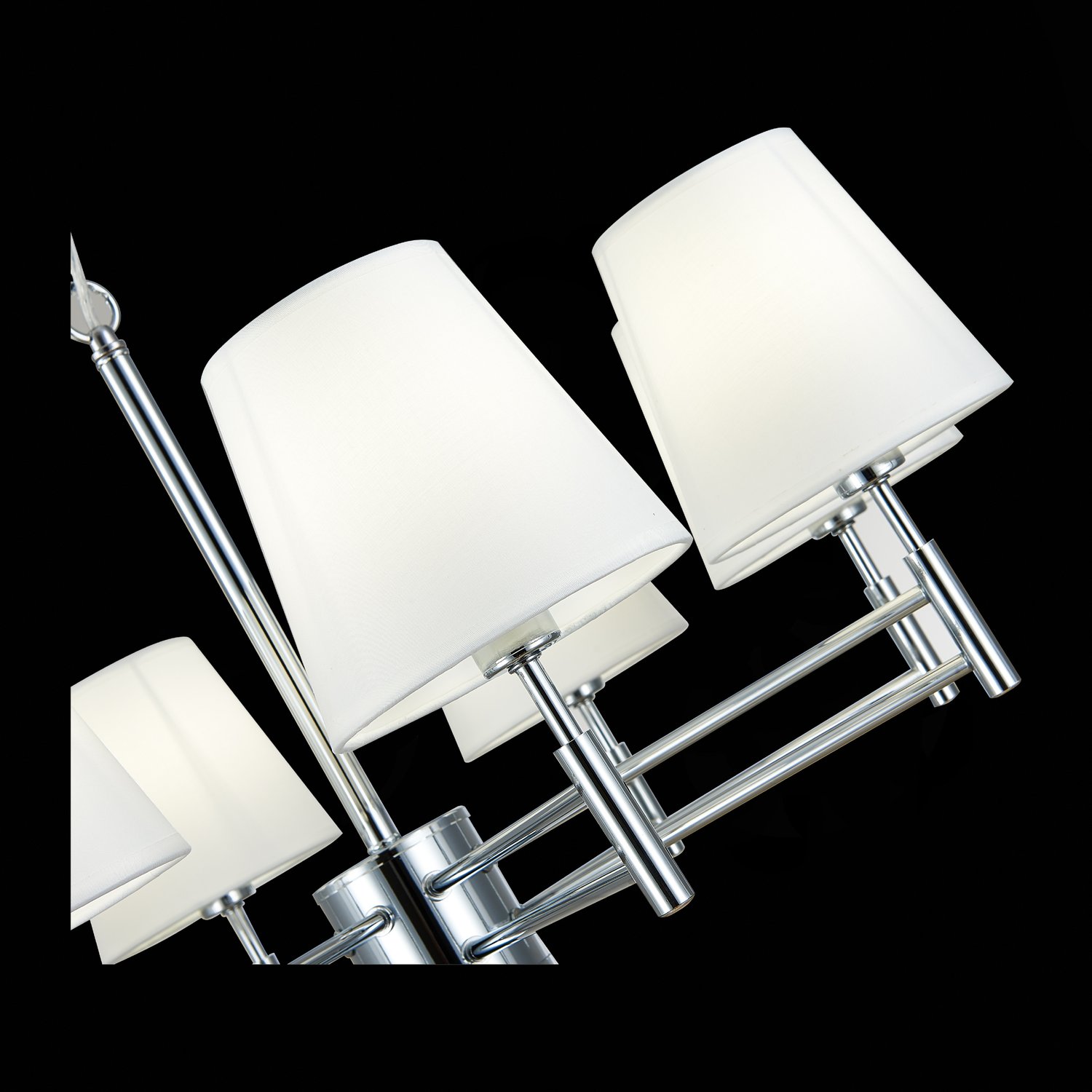 картинка SLE105403-08 Светильник подвесной Хром/Белый E14 8*40W