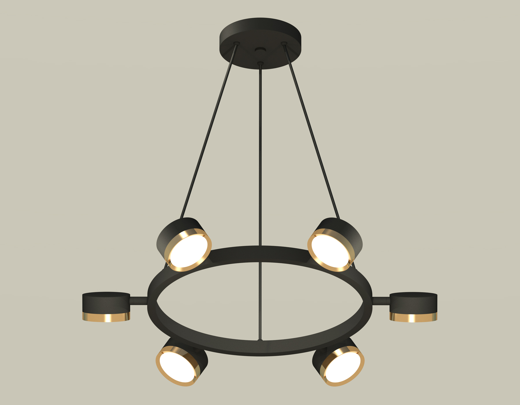 картинка Комплект подвесного поворотного светильника