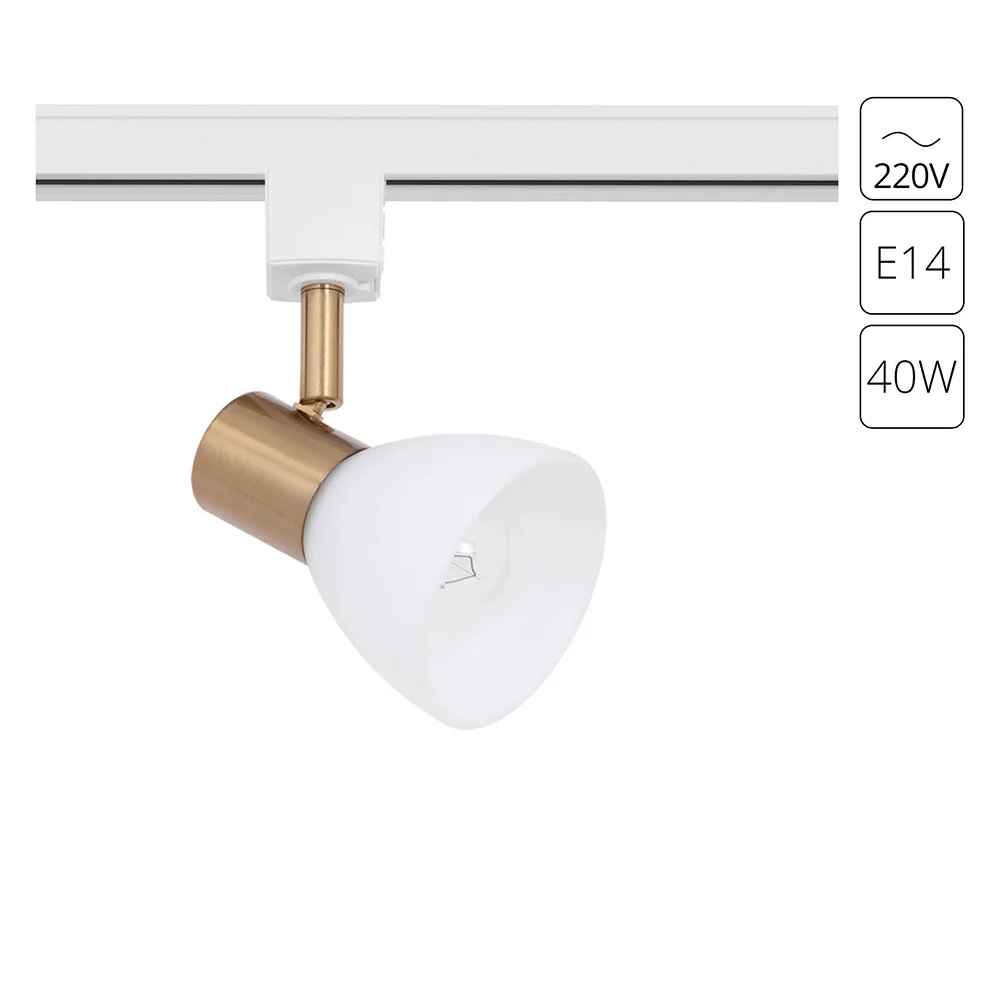 картинка Трековый светильник Arte Lamp FALENA A3117PL-1WH
