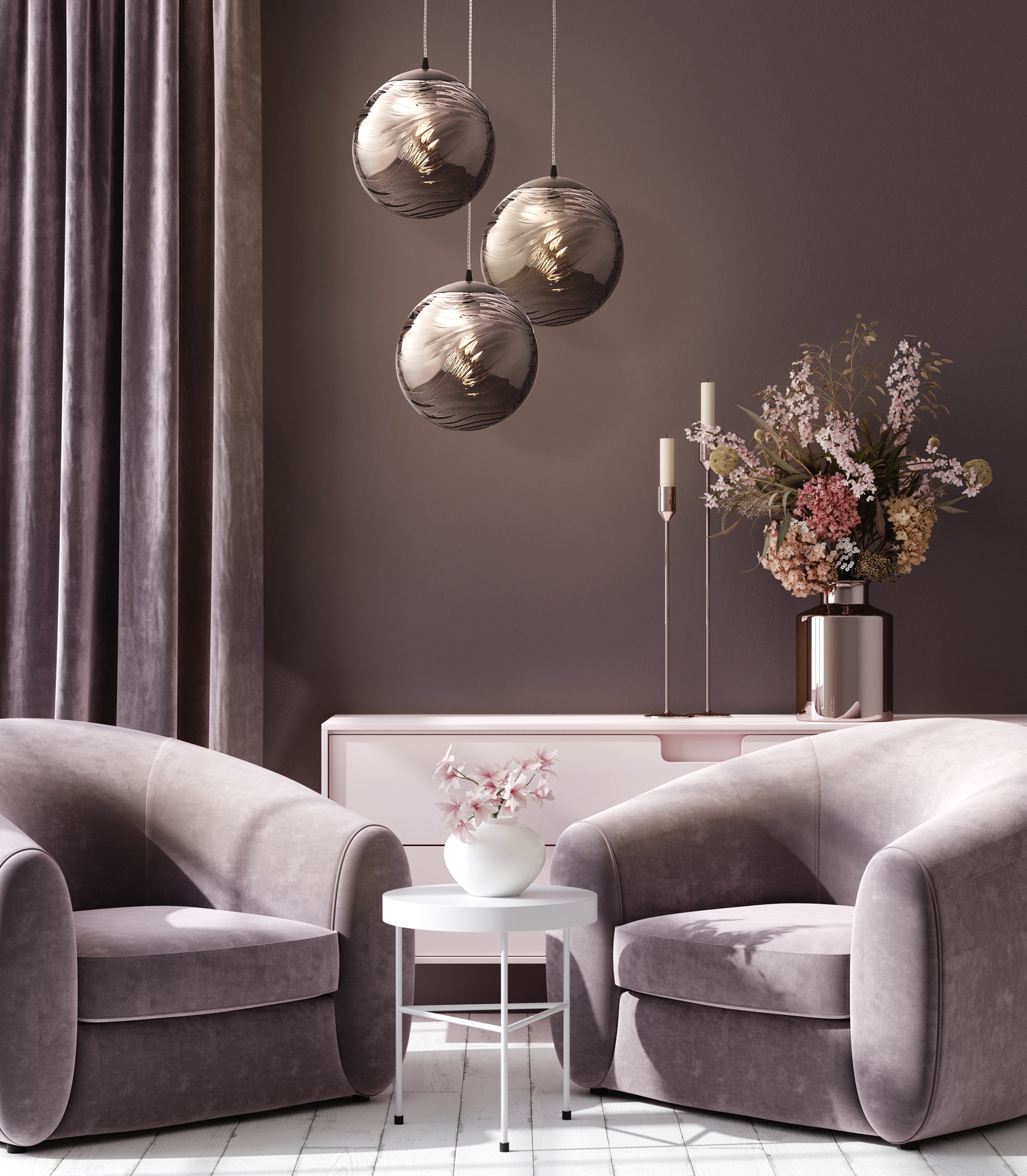 картинка Подвесной светильник Maytoni P059PL-01B