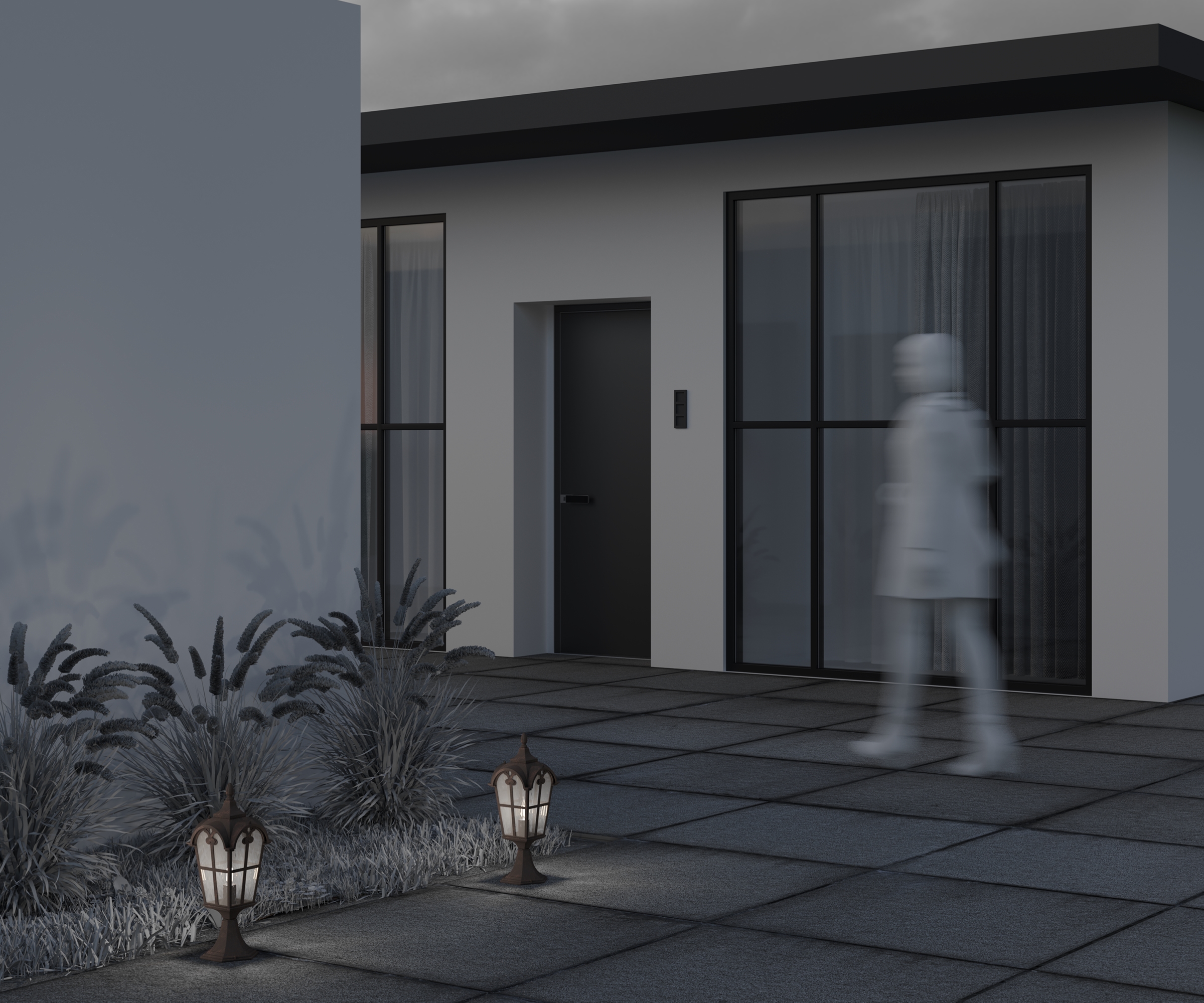 картинка Ландшафтный светильник Outdoor O413FL-01BZ