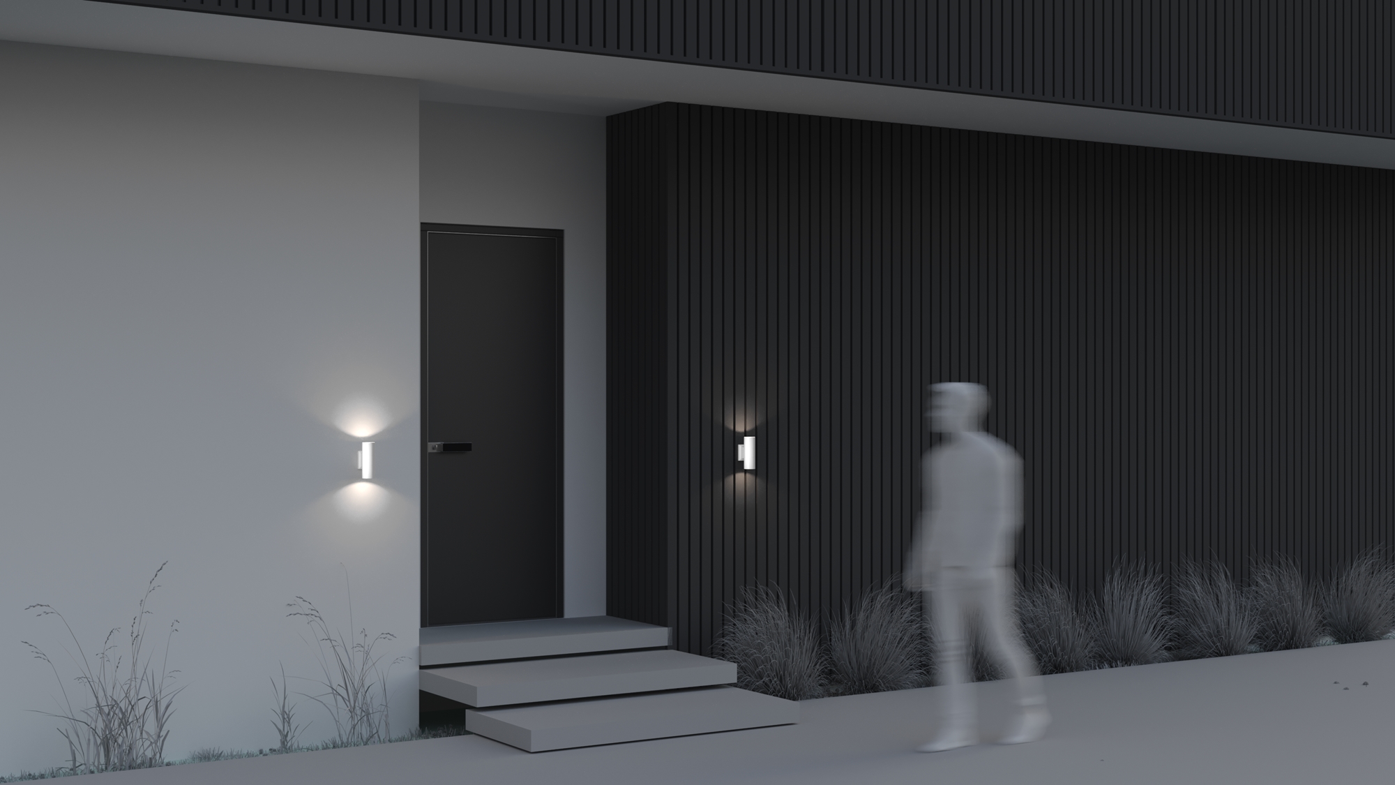 картинка Настенный светильник (бра) Outdoor O574WL-02W