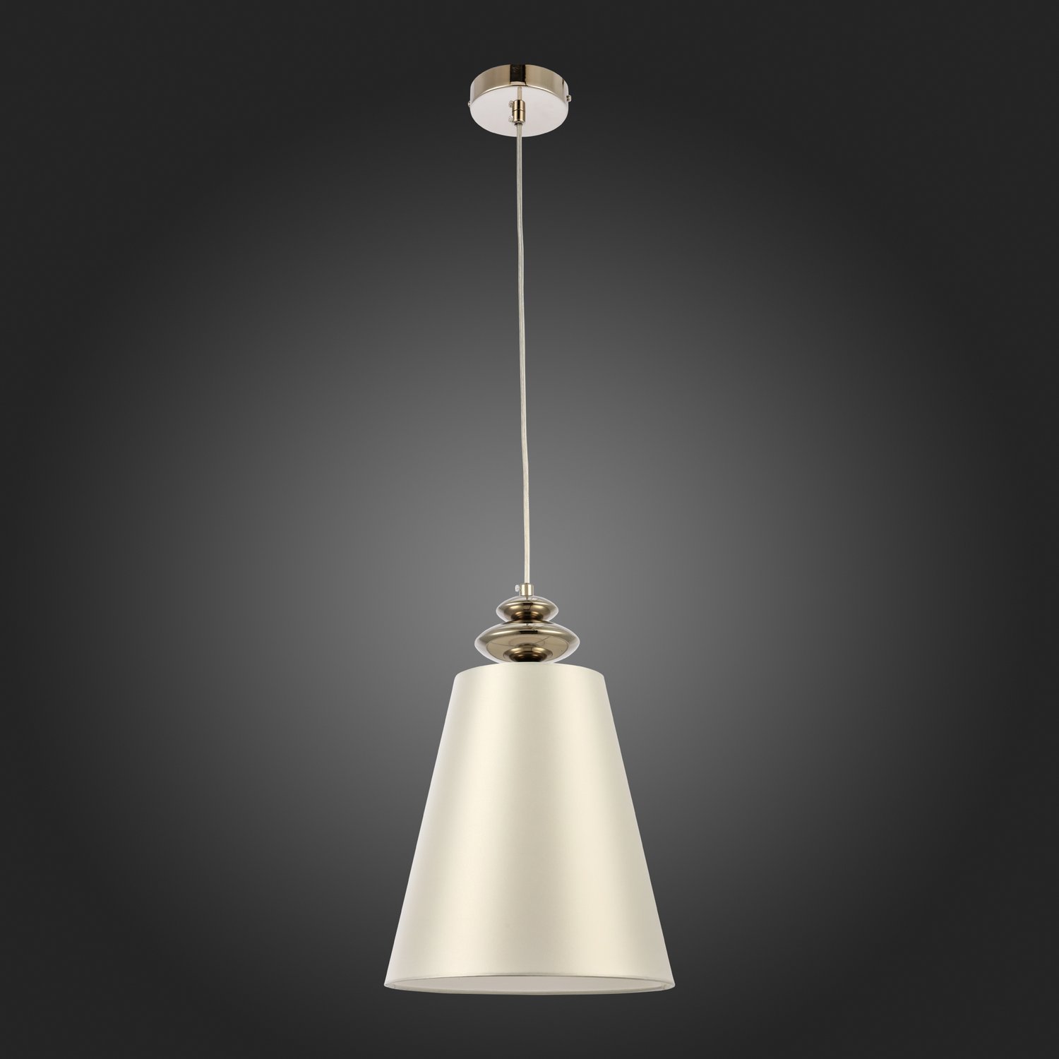 картинка SL1137.103.01 Подвес Никель/Белый E27 1*40W