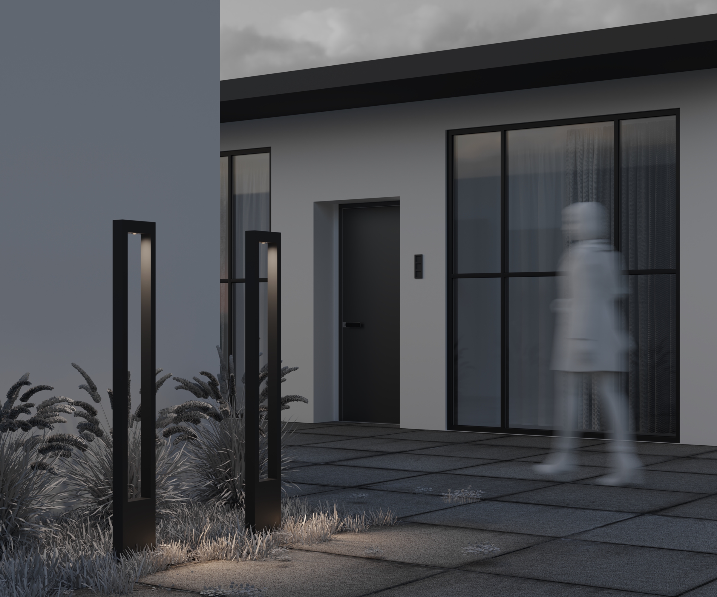 картинка Садово-парковый светильник Outdoor O425FL-L20GF