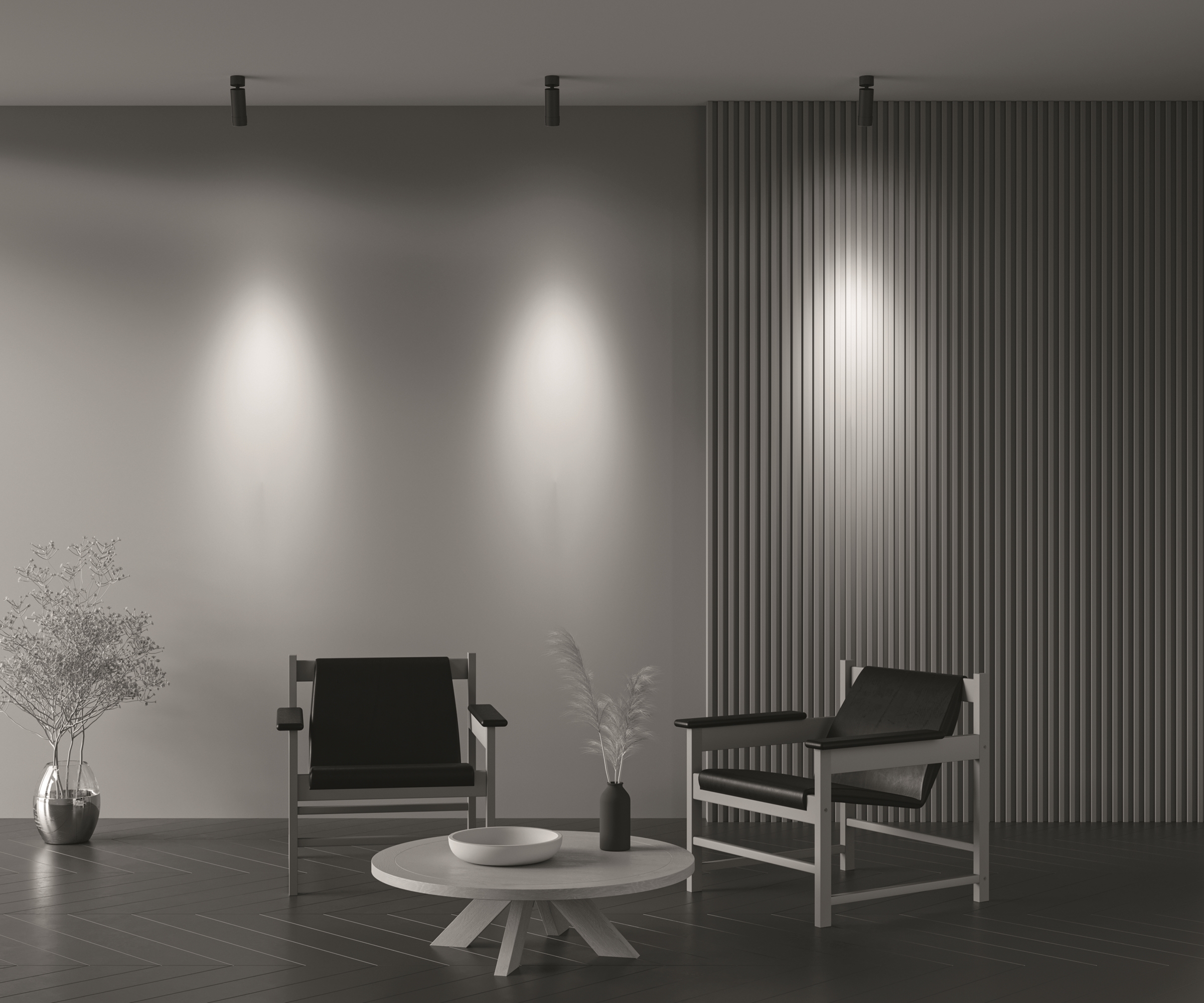 картинка Потолочный светильник Technical C055CL-L12W4K-Z-B