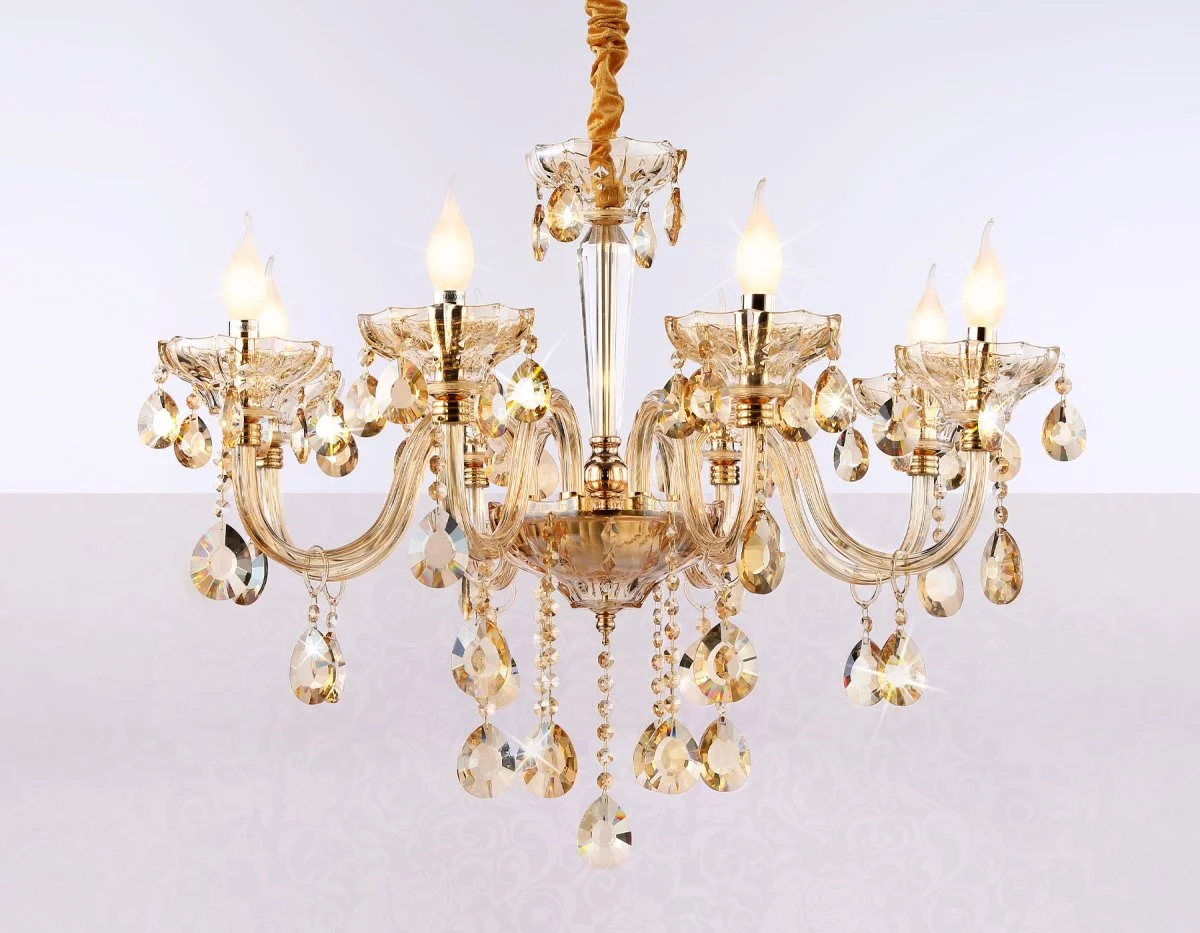 картинка Подвесная классическая люстра с хрусталем TR4907