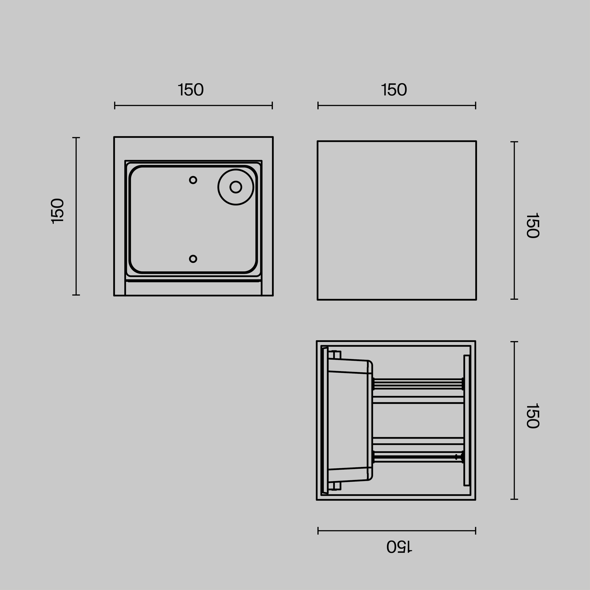 картинка Архитектурная подсветка Outdoor O572WL-L20GR3K
