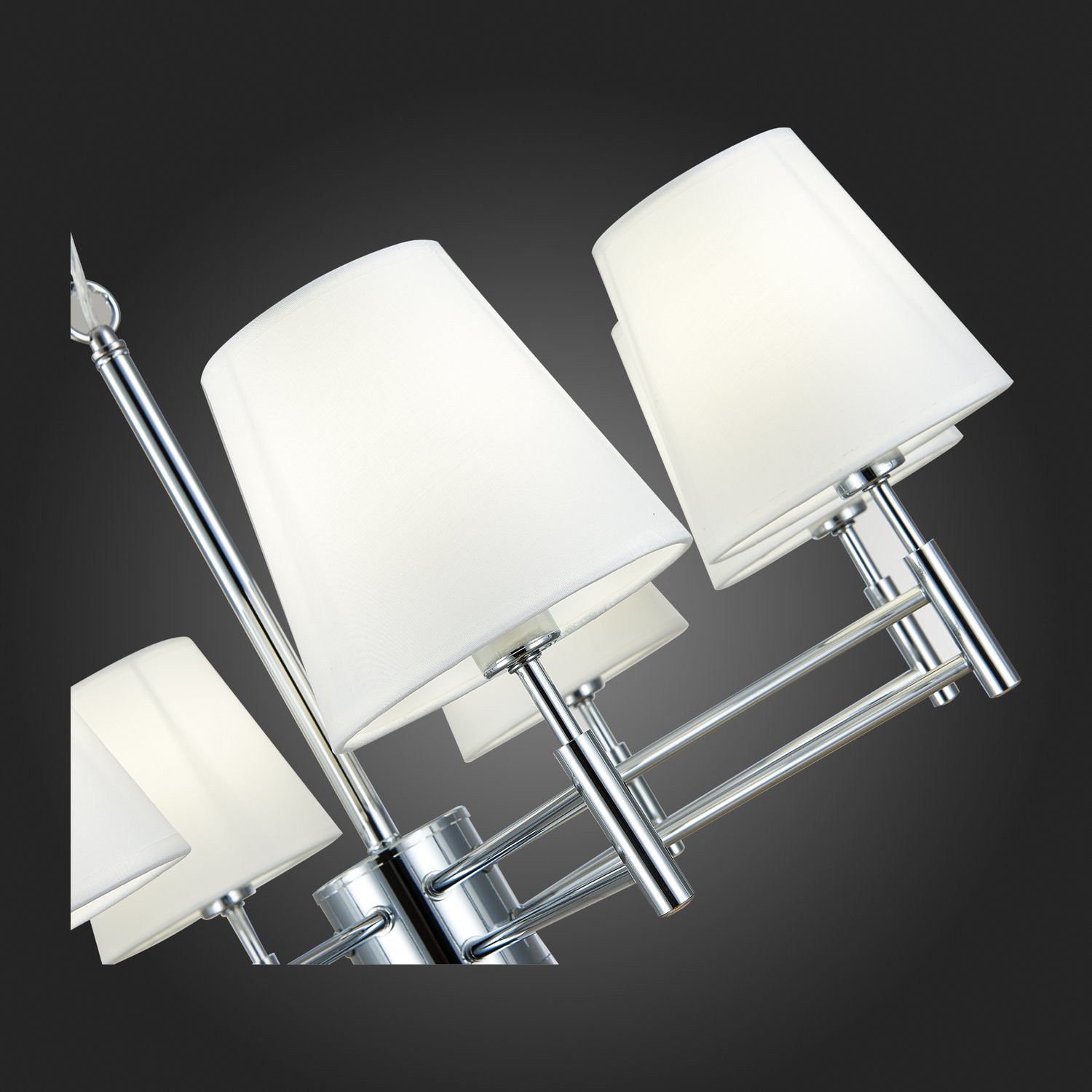 картинка SLE105403-08 Светильник подвесной Хром/Белый E14 8*40W