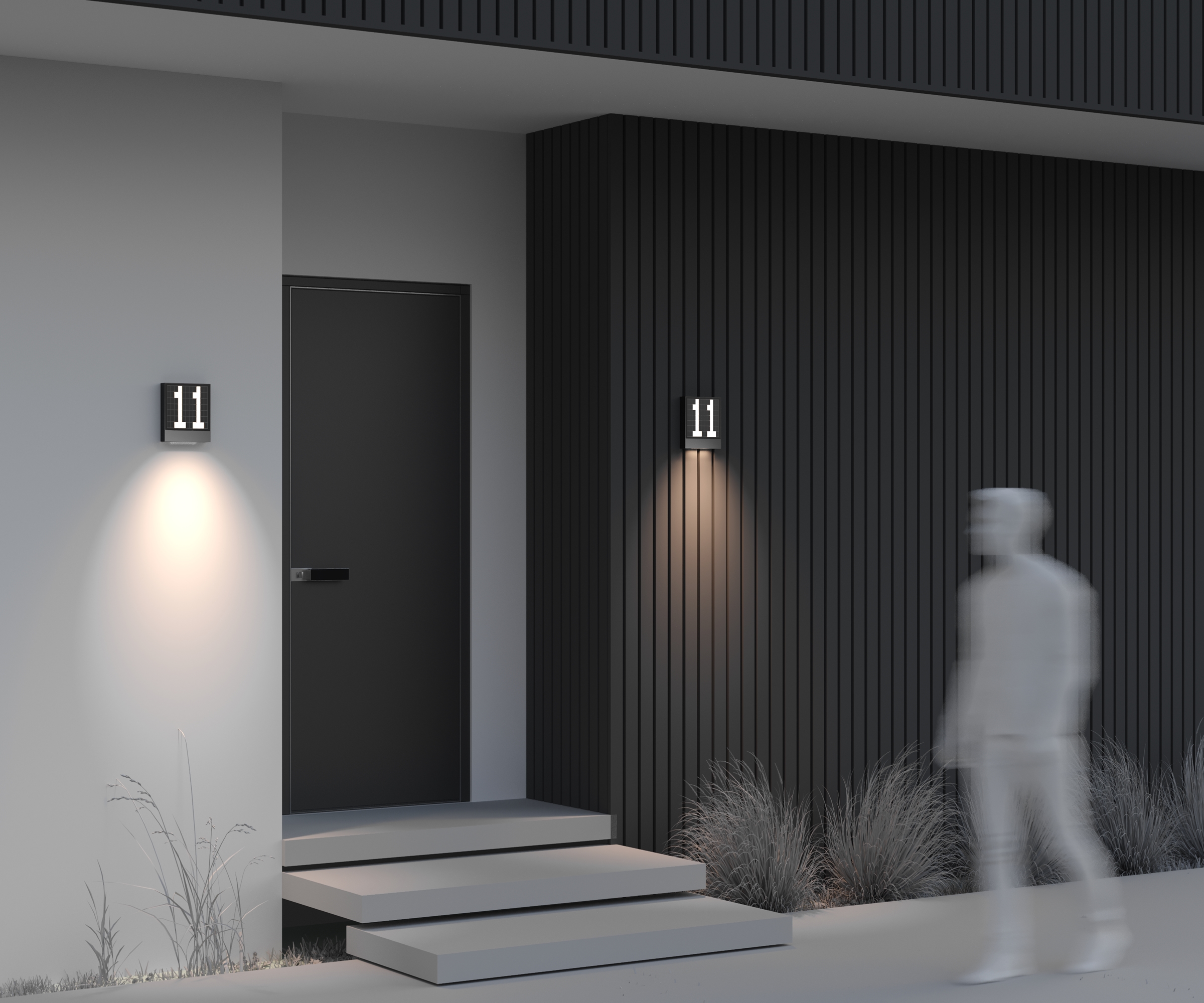 картинка Настенный светильник (бра) Outdoor O475WL-L10GF3K