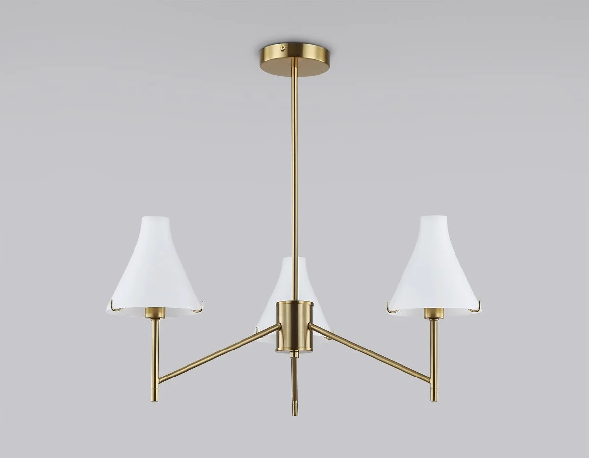 картинка Люстра со стеклянными плафонами на штанге LH57131