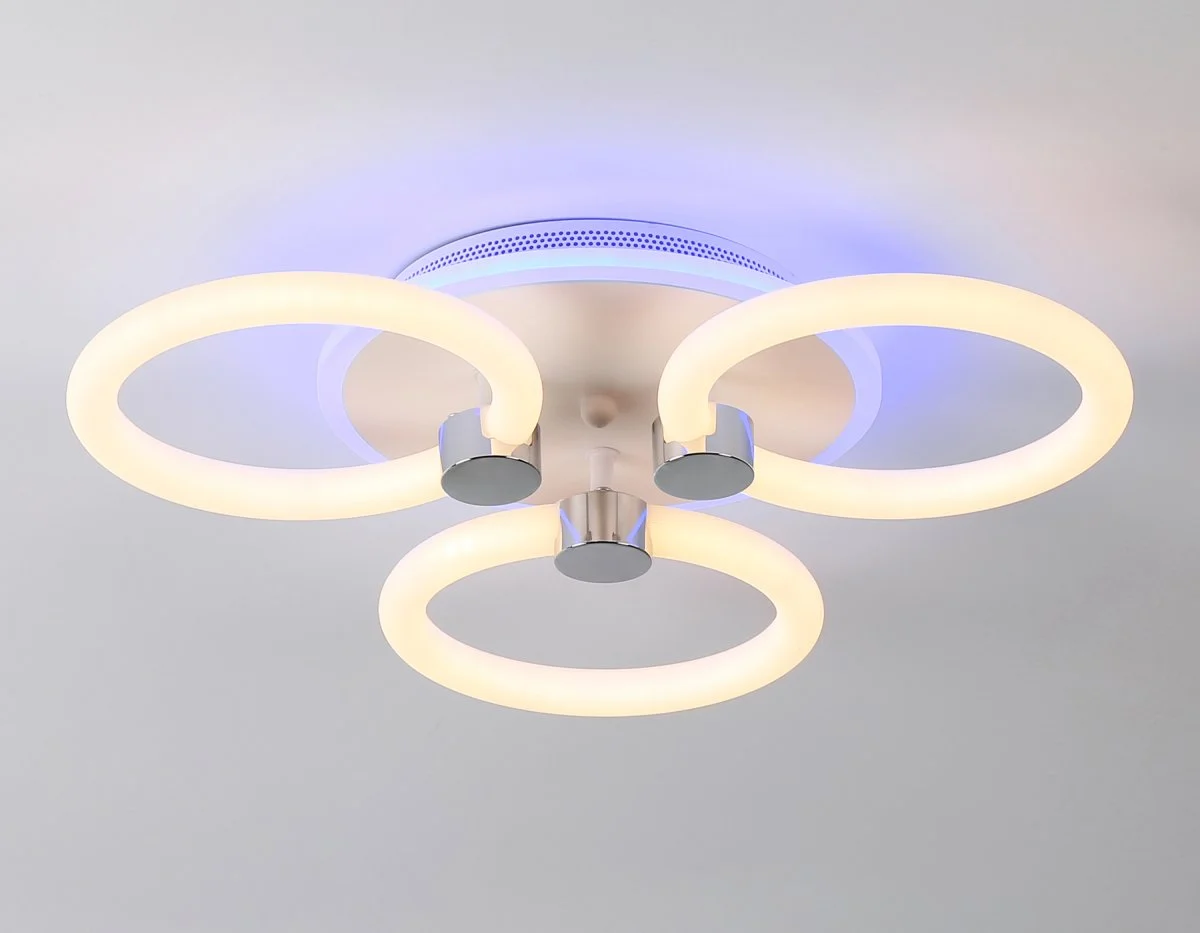 картинка Светодиодный потолочный светильник с подсветкой