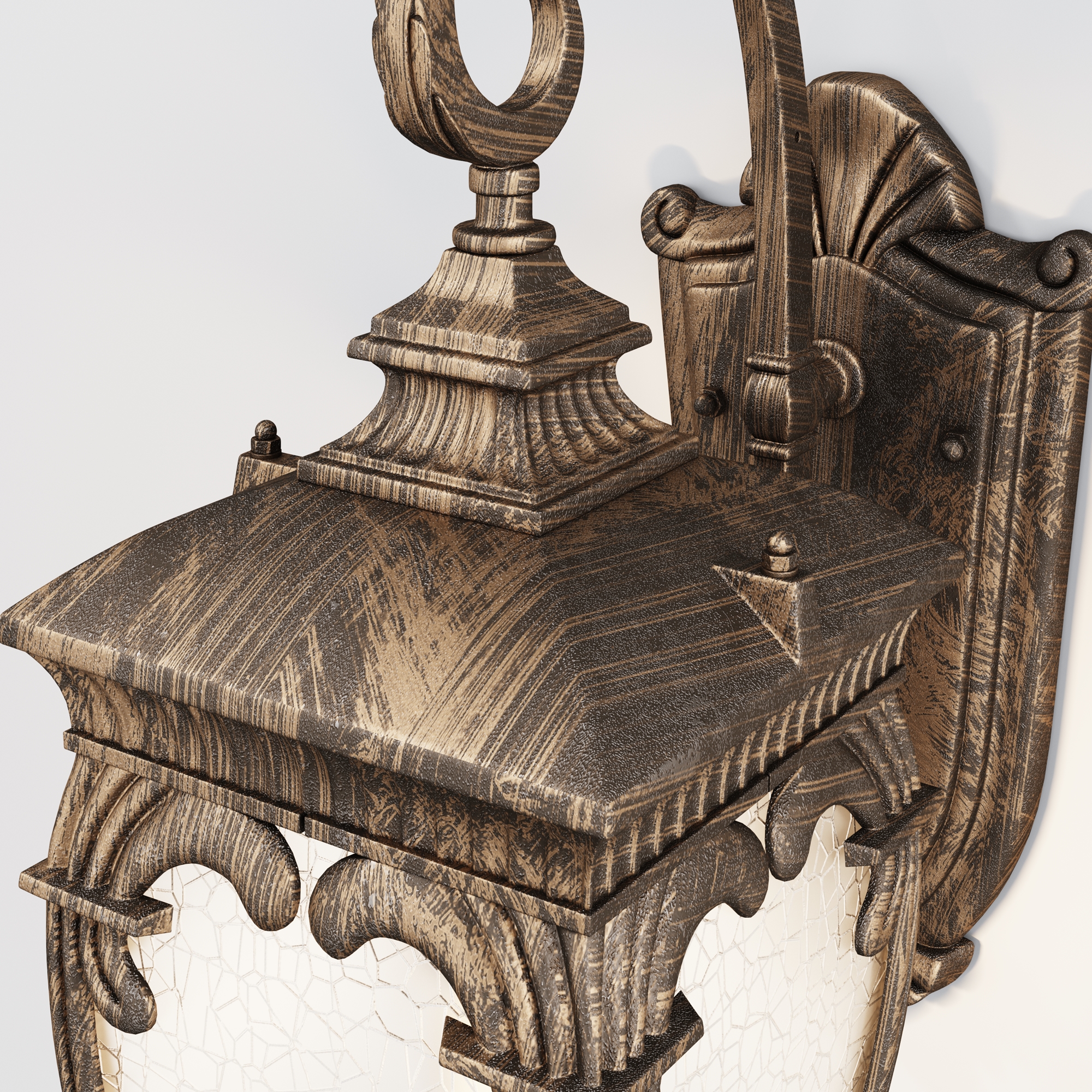 картинка Настенный светильник (бра) Outdoor O414WL-01GB