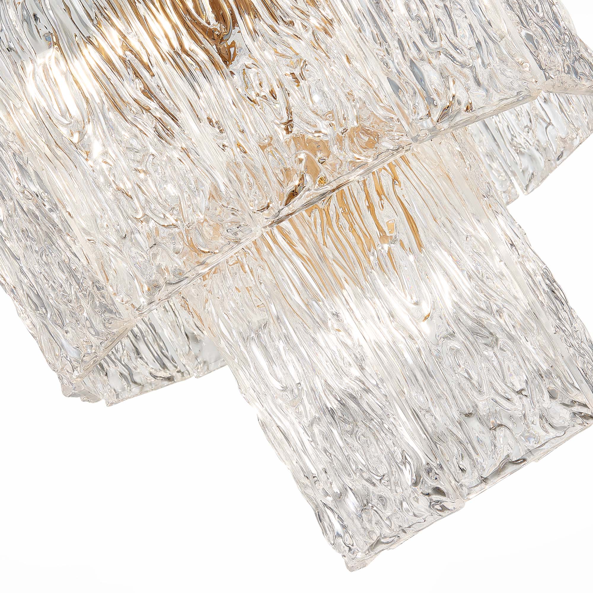 картинка SLE283203-05 Светильник подвесной Золотистый/Прозрачный E27 5*40W