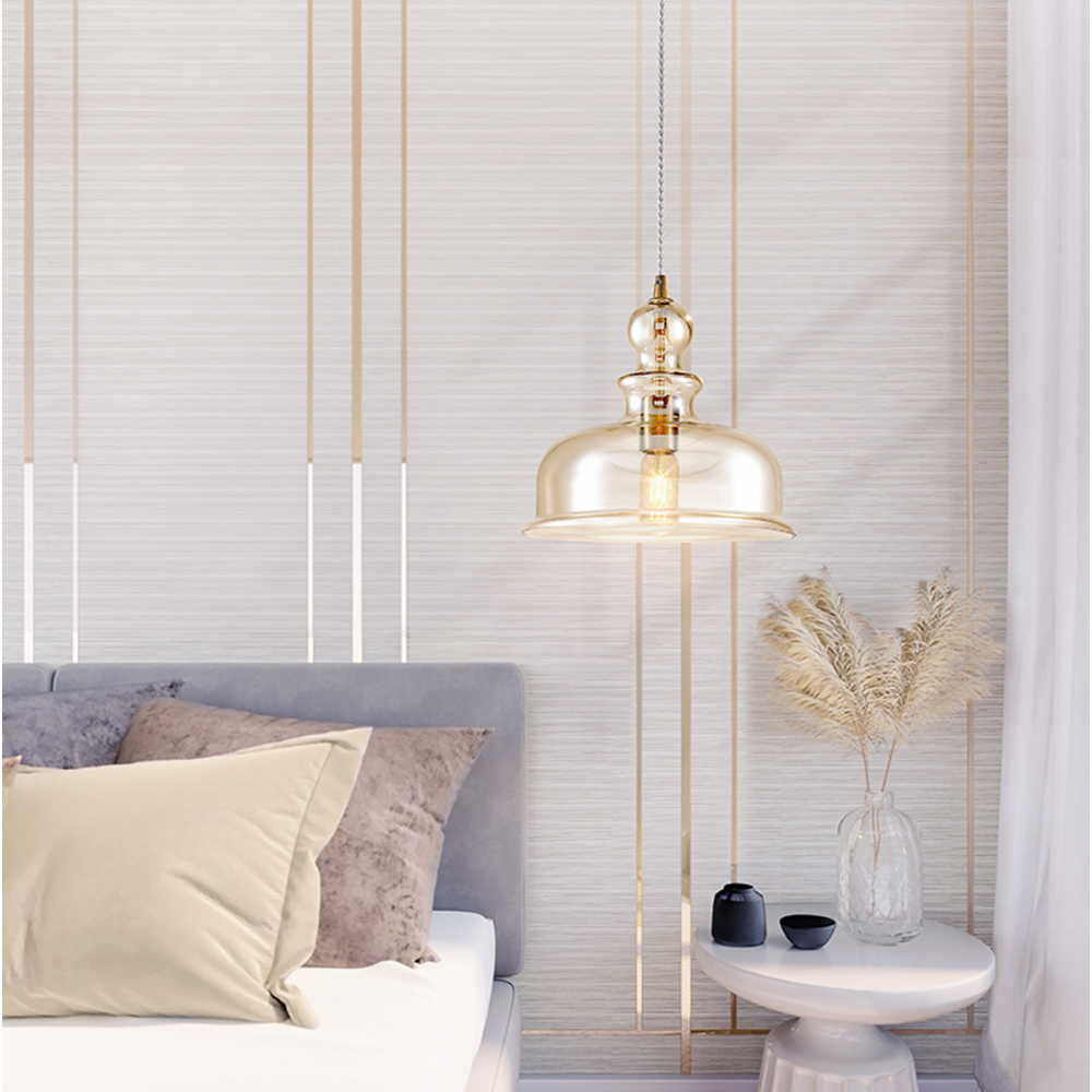 картинка Подвесной светильник Maytoni P001PL-01BZ