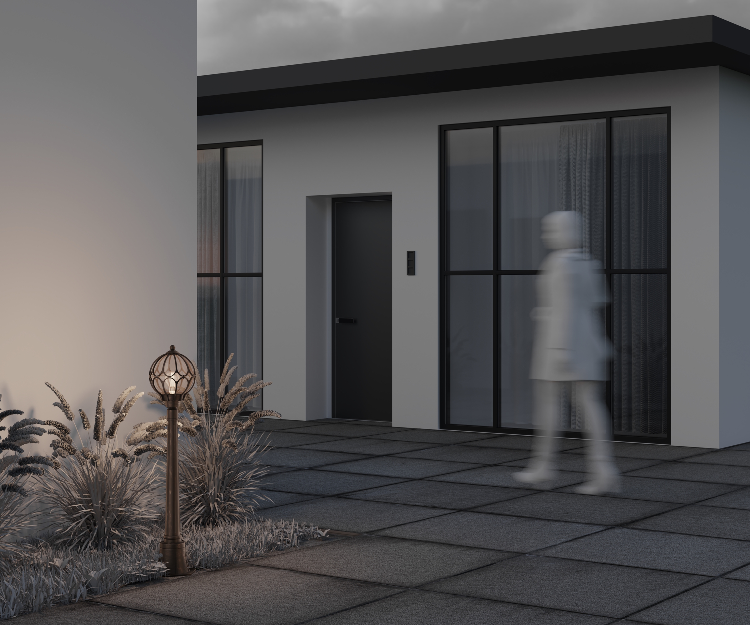 картинка Ландшафтный светильник Outdoor O023FL-01G