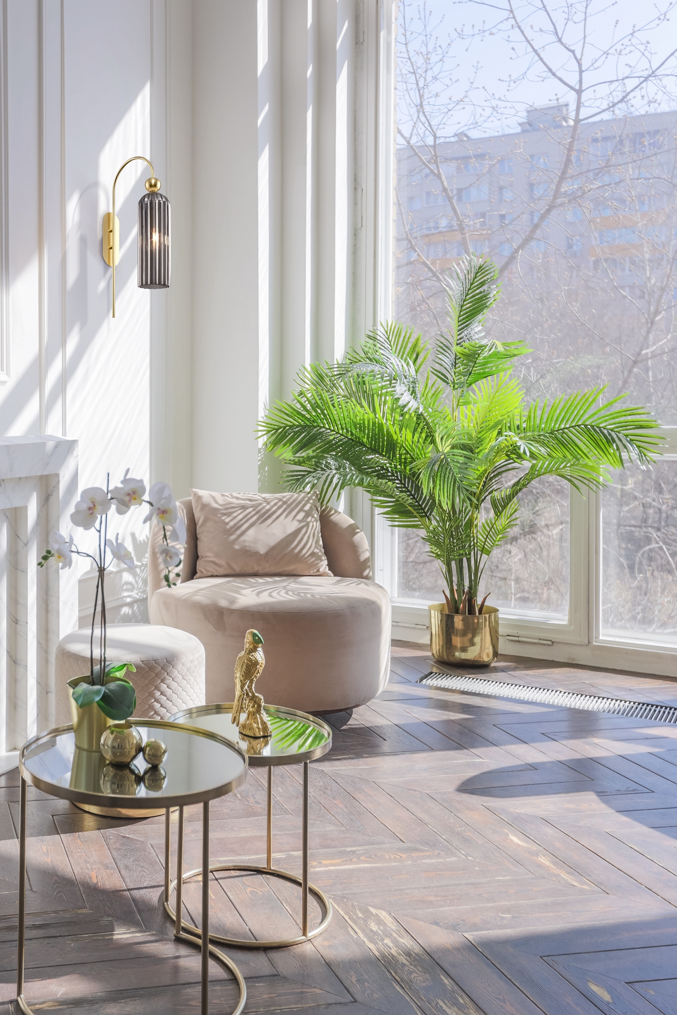 картинка Настенный светильник (бра) Maytoni MOD302WL-01GR