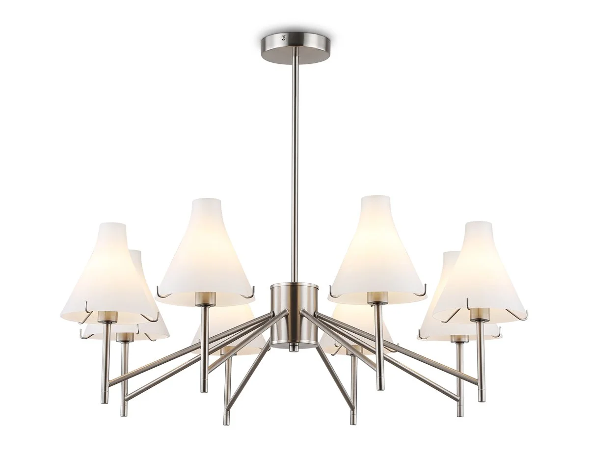 картинка Люстра со стеклянными плафонами на штанге LH57125