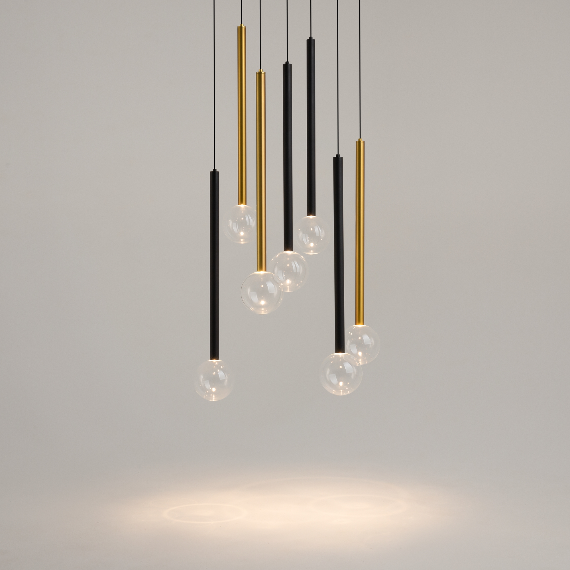 картинка Подвесной светильник Maytoni MOD383PL-L20BBS3K