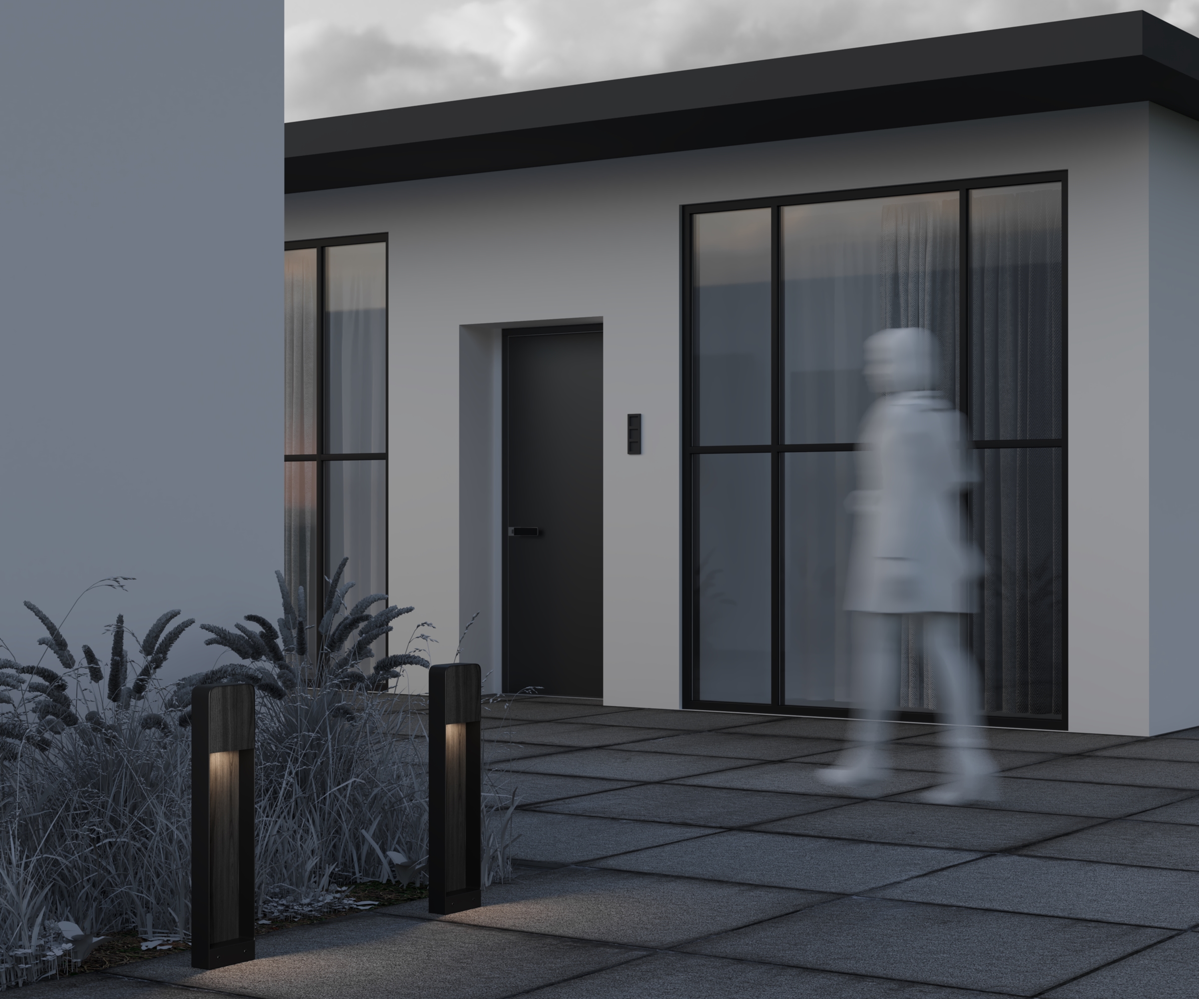 картинка Ландшафтный светильник Outdoor O481FL-L7BWD3K